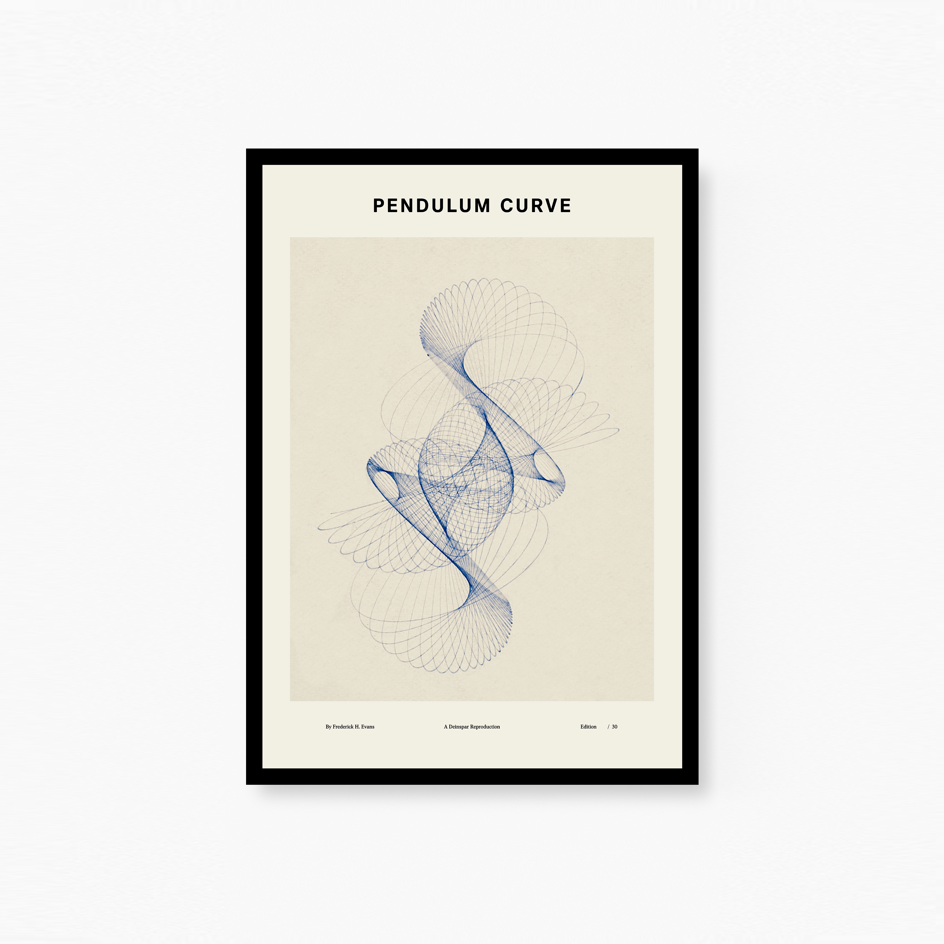 Pendulum Curve Poster