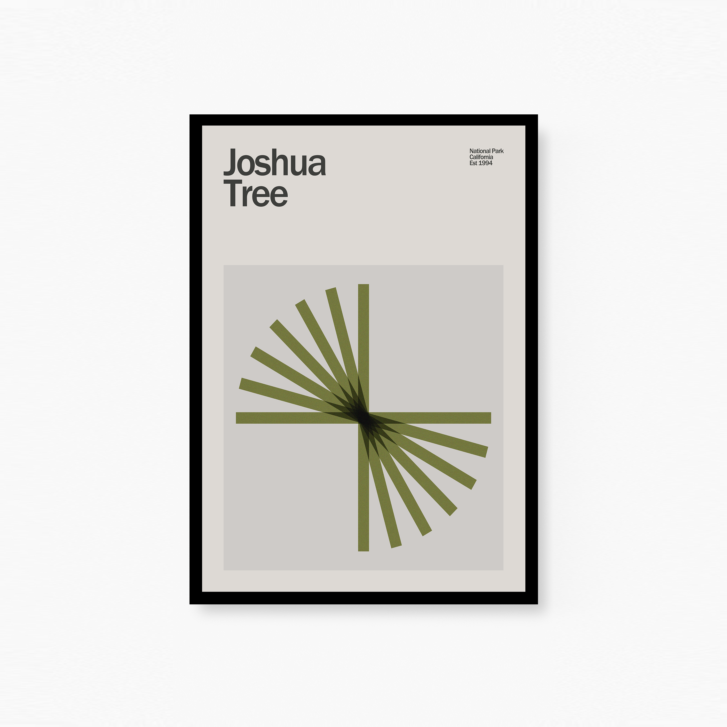 Watanabe Seitei - Joshua Tree Plakat