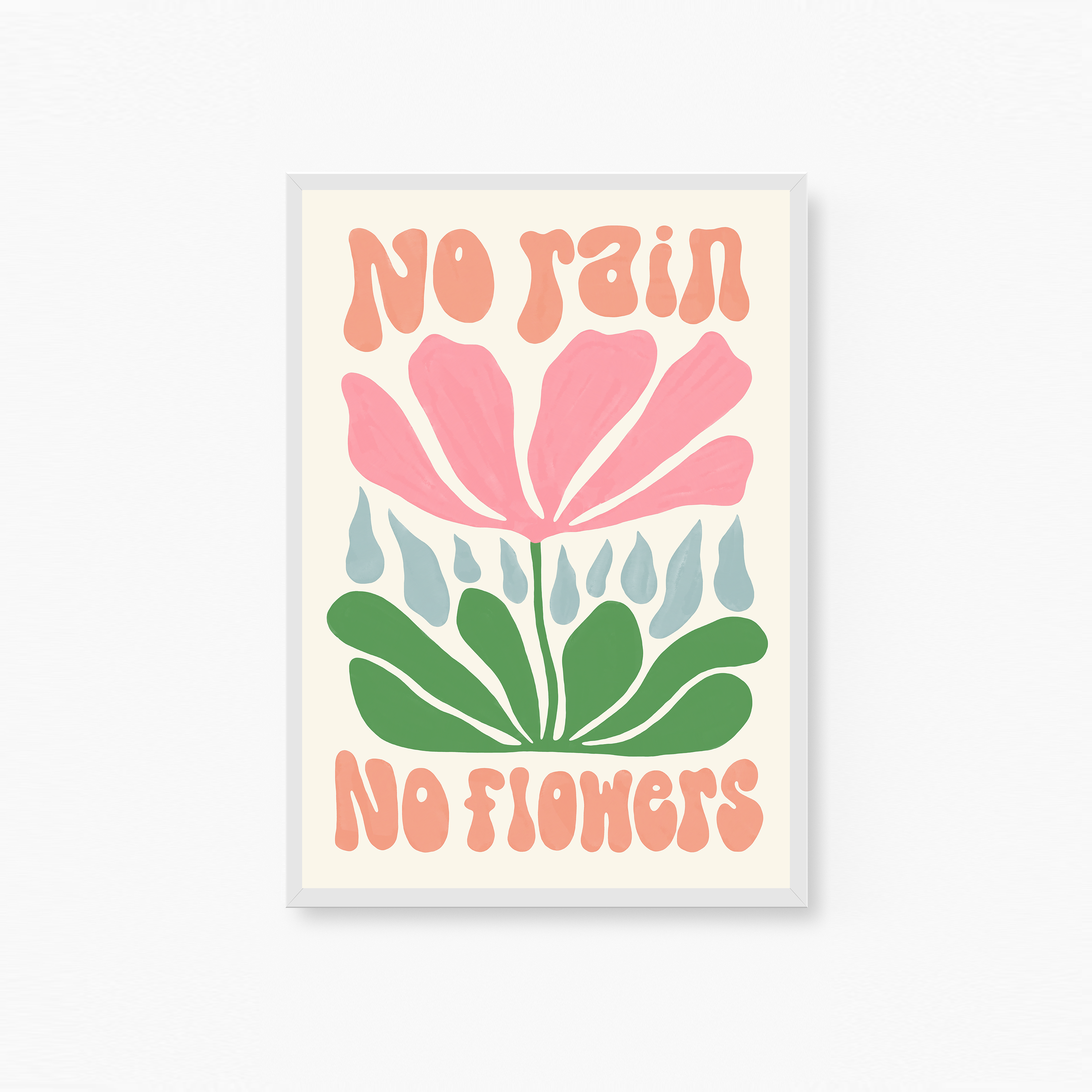 No Rain. No Flowers Poster