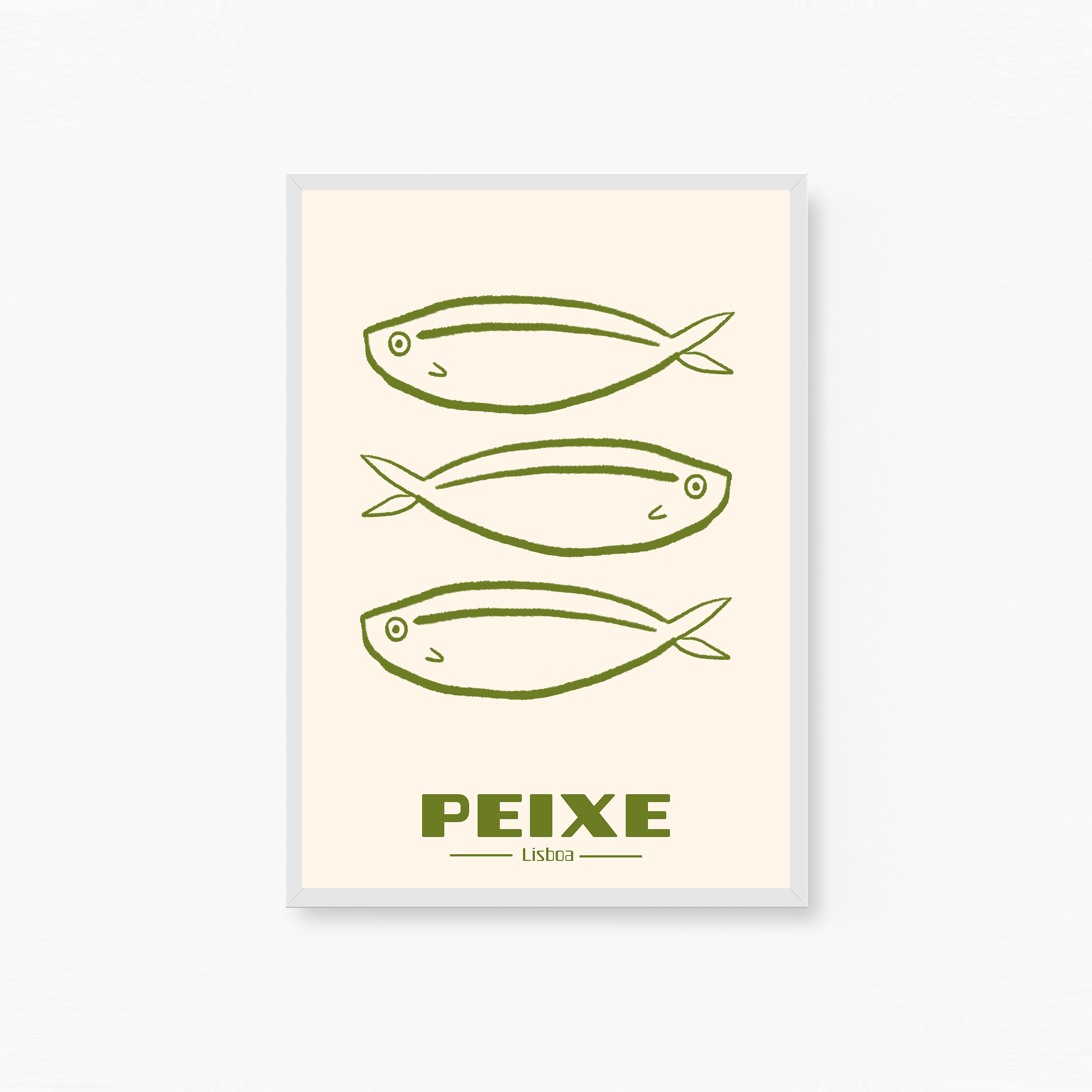 Peixe Lisboa Plakat