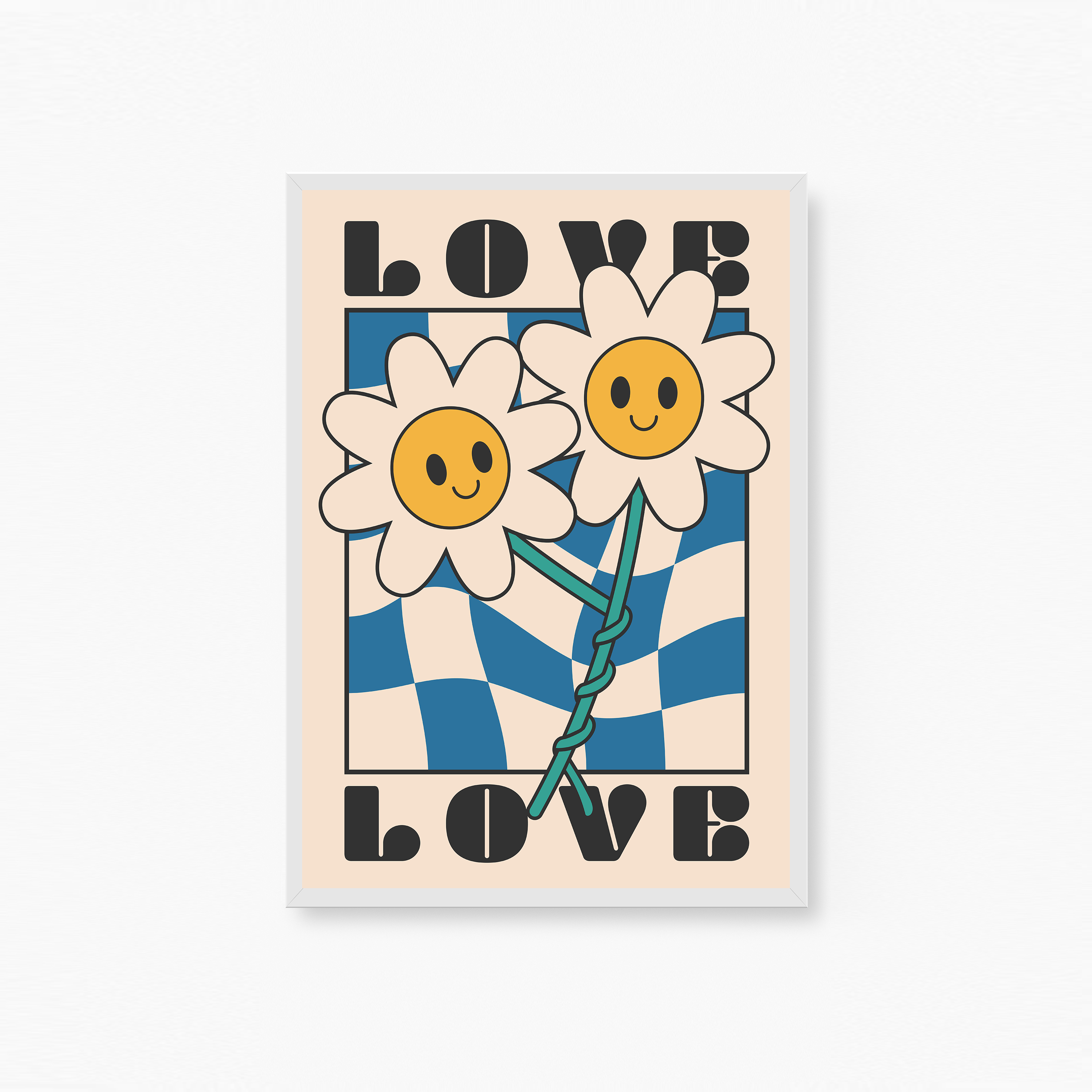 Flower Love Poster