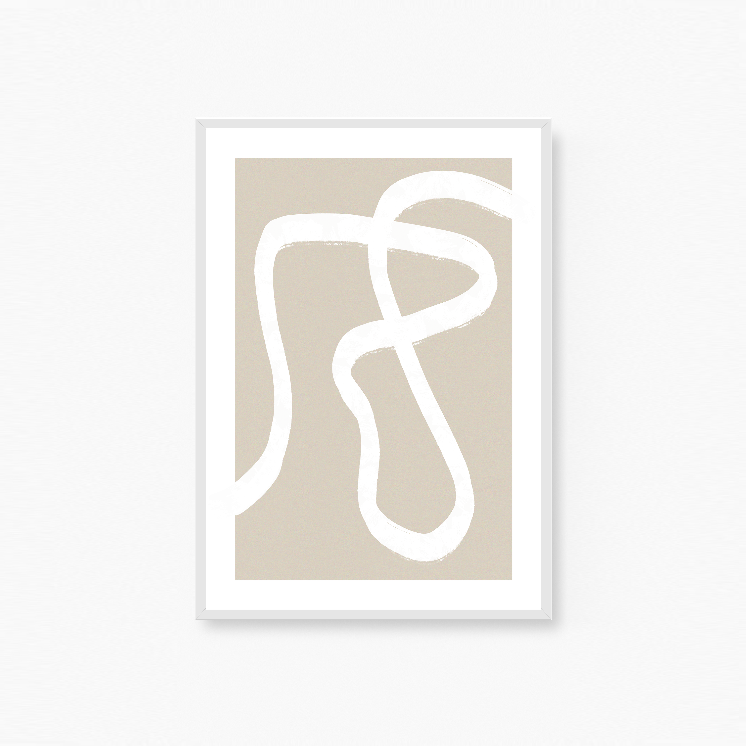 Minimalist Abstract Line Art Poster