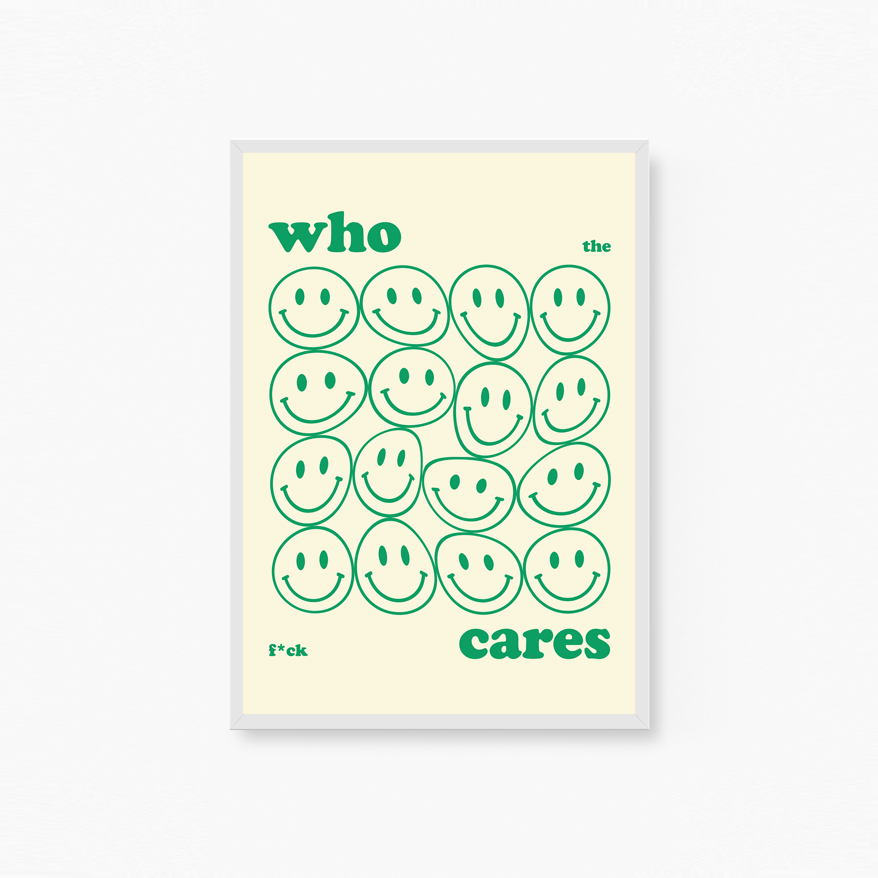 Who Cares Poster