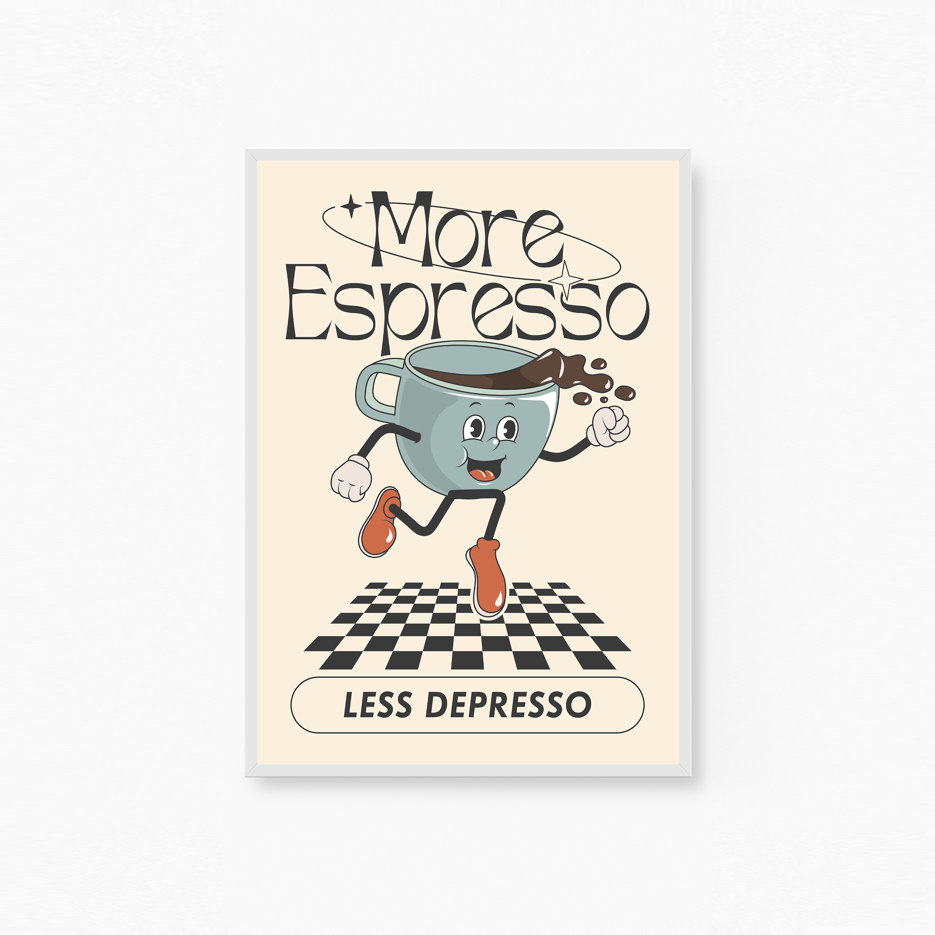 More Espresso, Less Depresso Poster