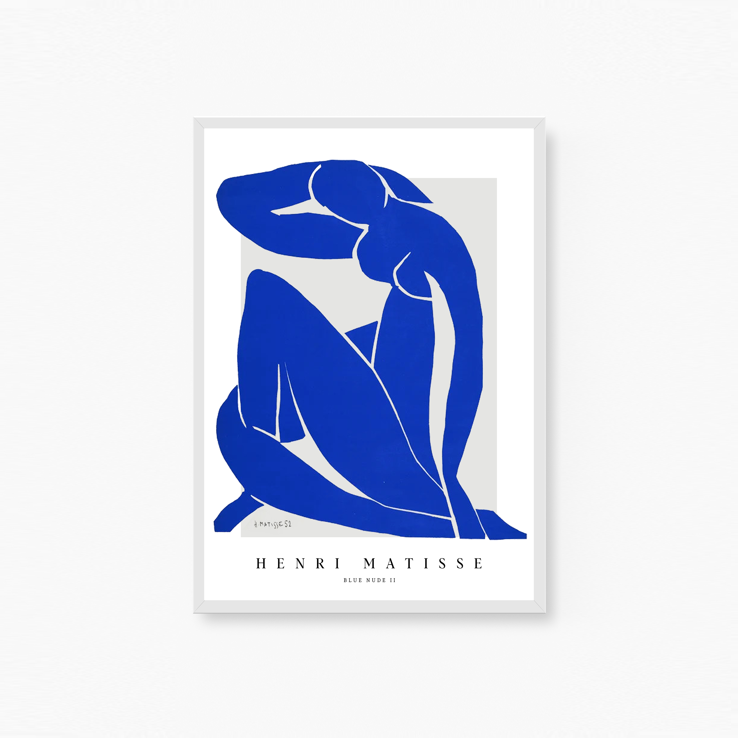 Blue Nude II Poster