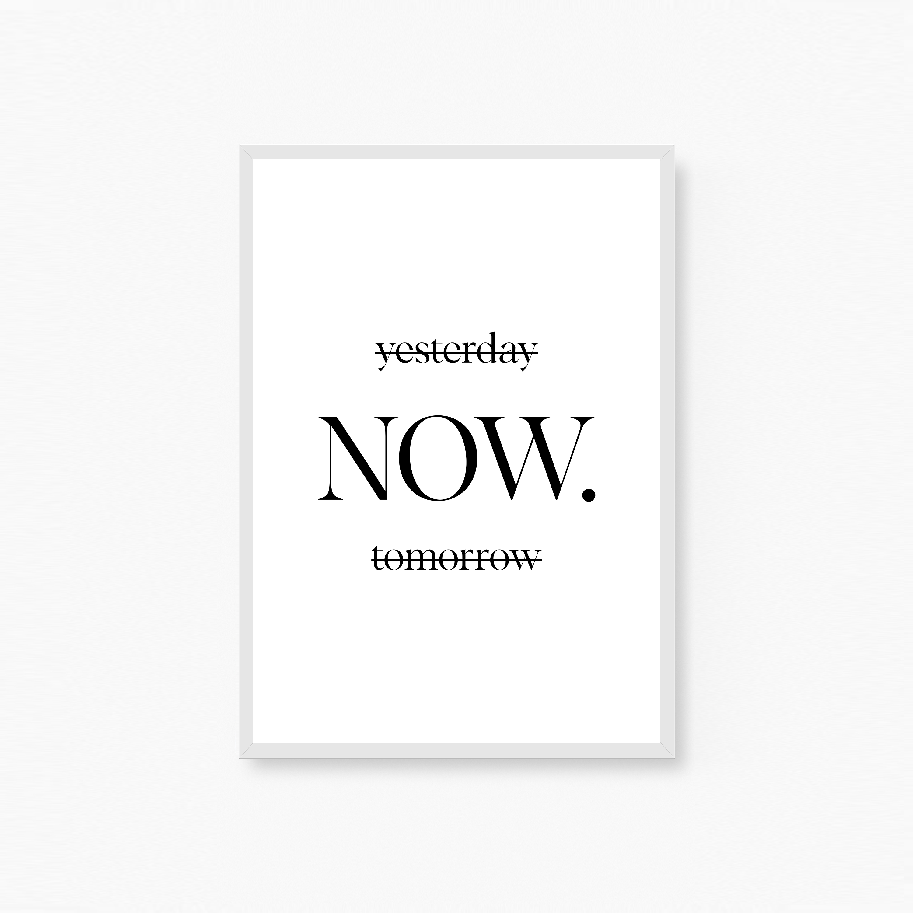 Yesterday Now Tomorrow Plakat