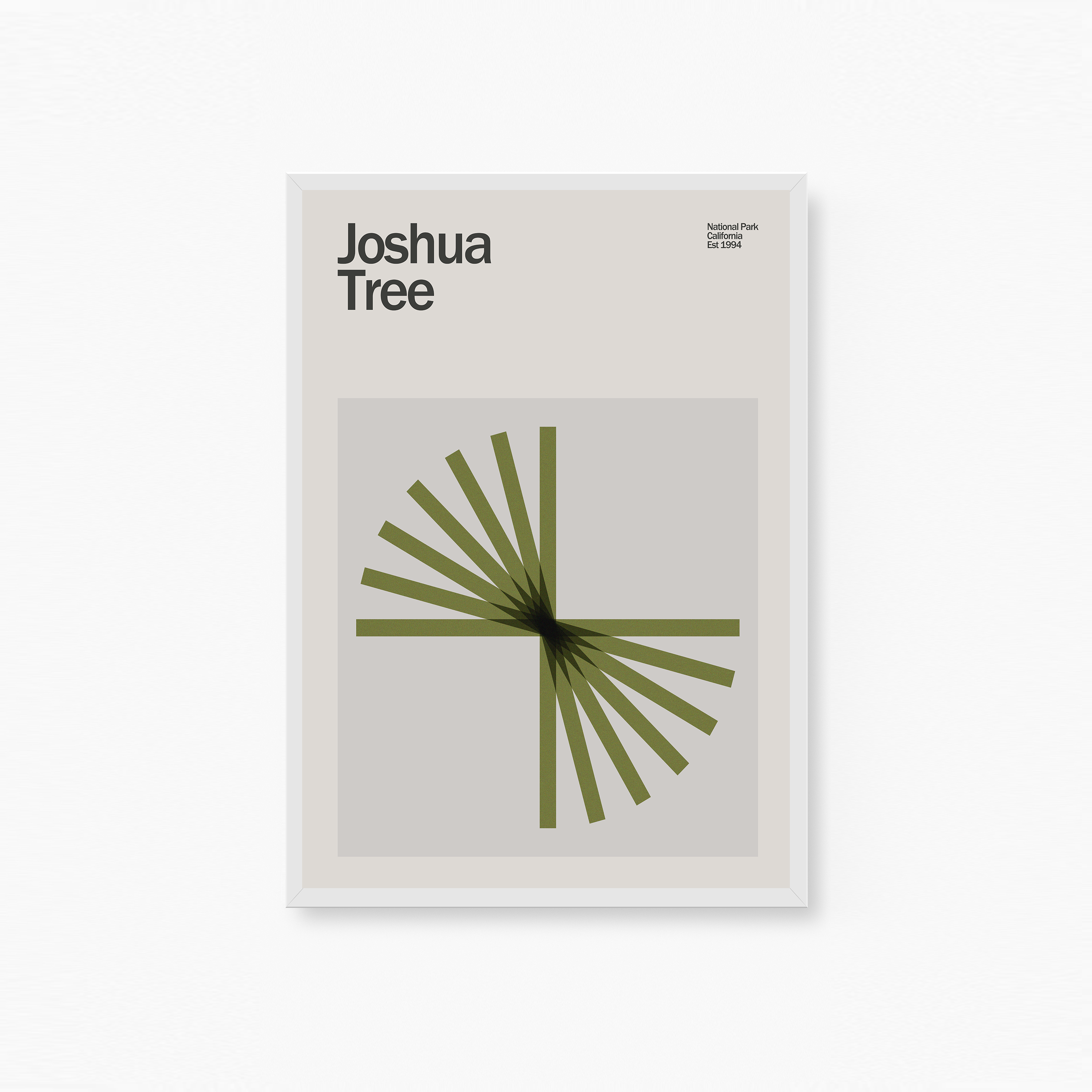 Watanabe Seitei - Joshua Tree Plakat