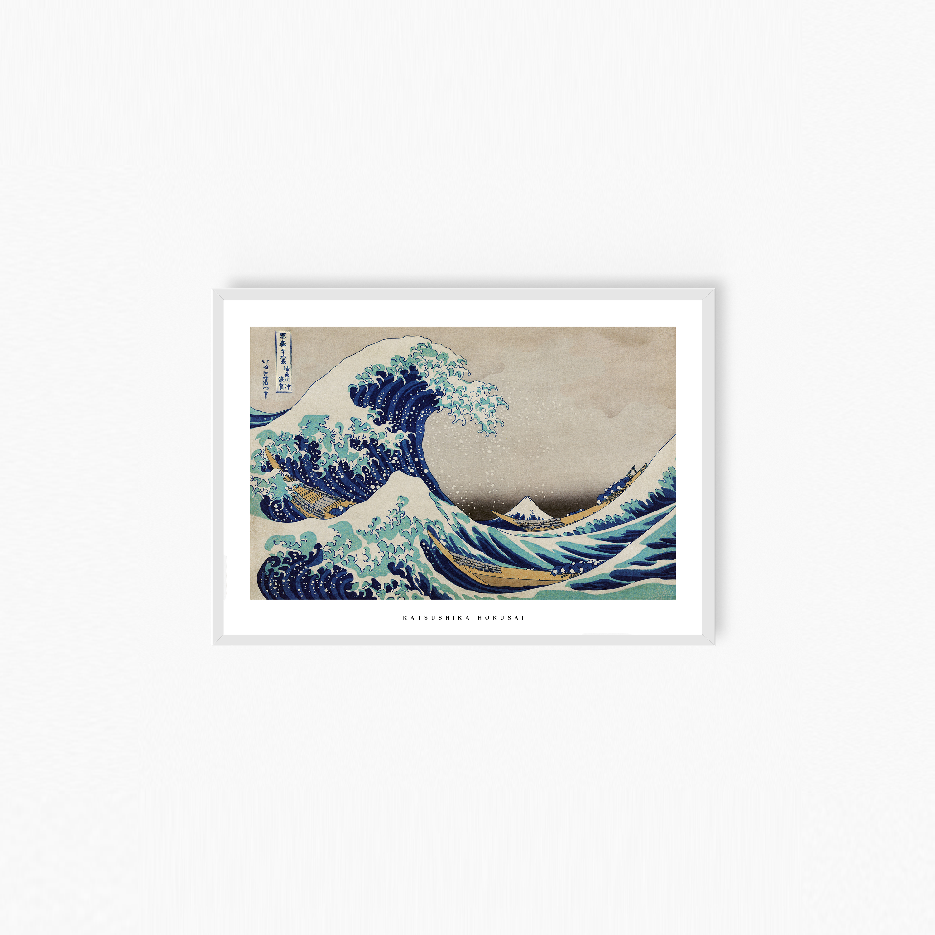 The Great Wave Landscape Plakat