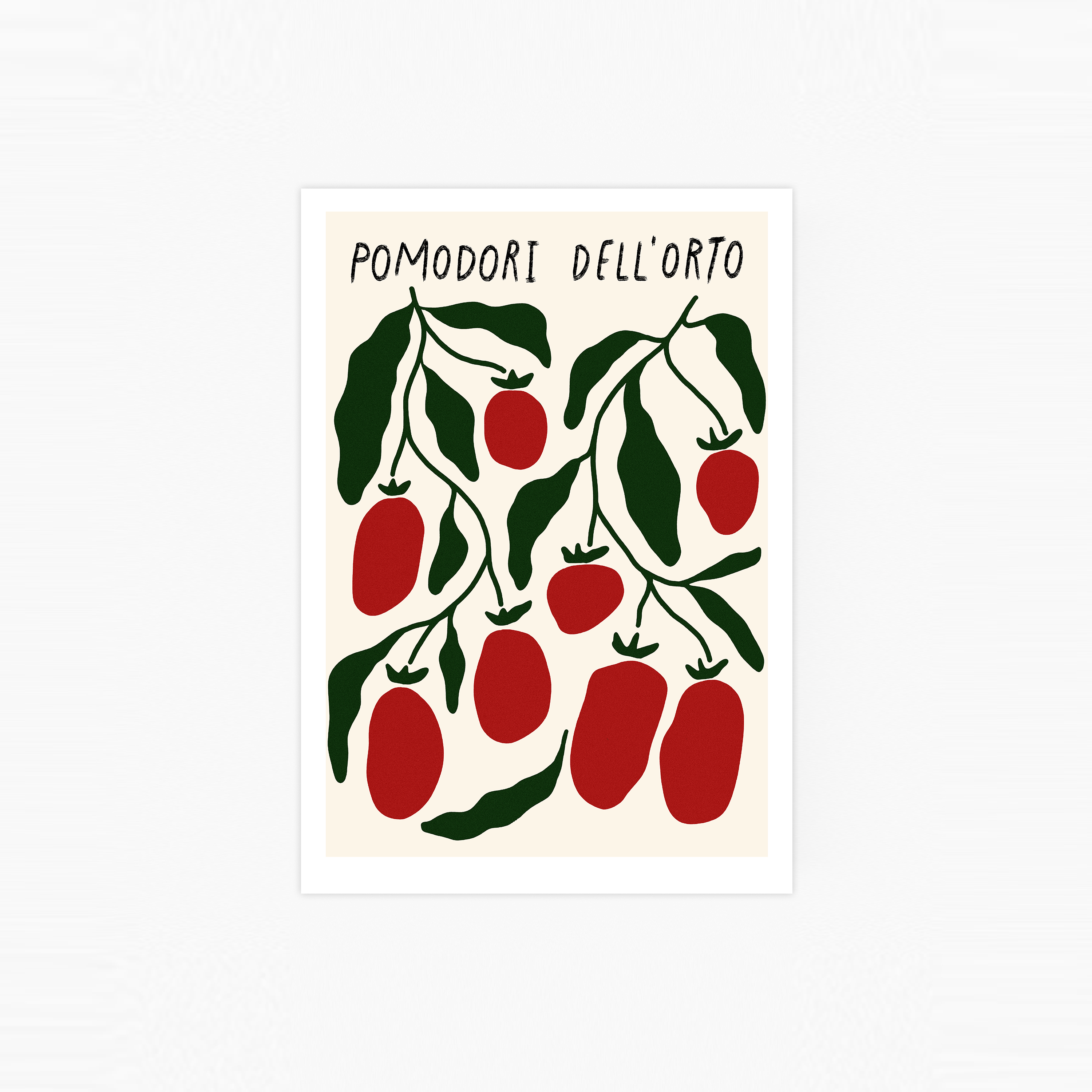 Pomodori Dell'orto Plakat