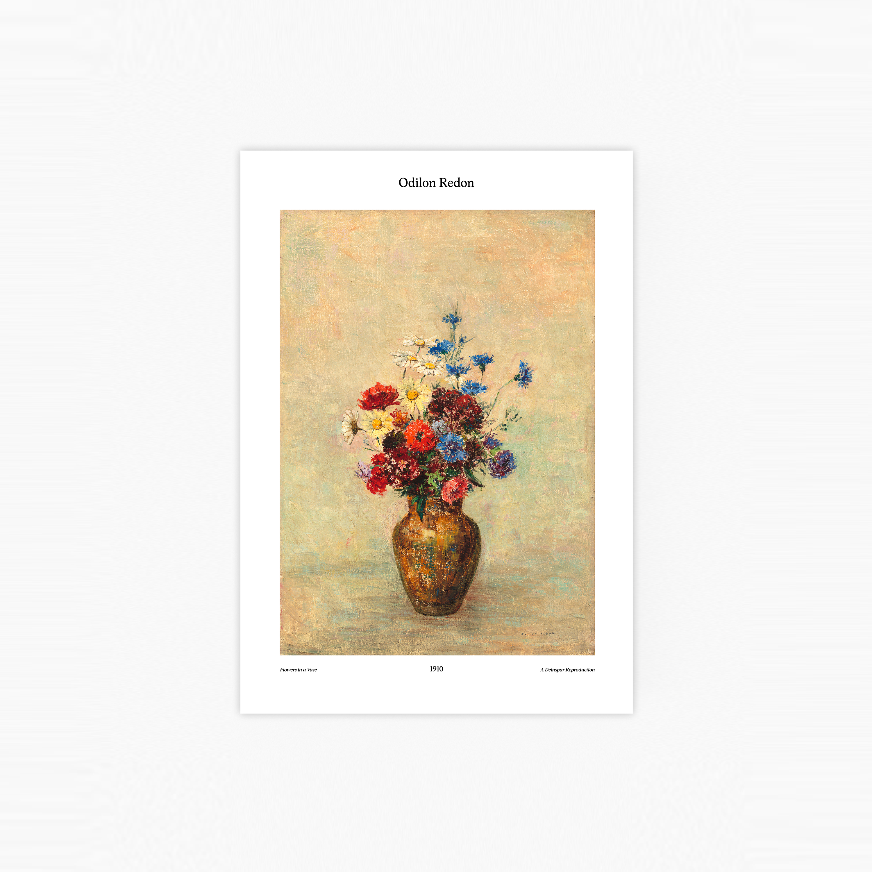 Flowers in a Vase Plakat