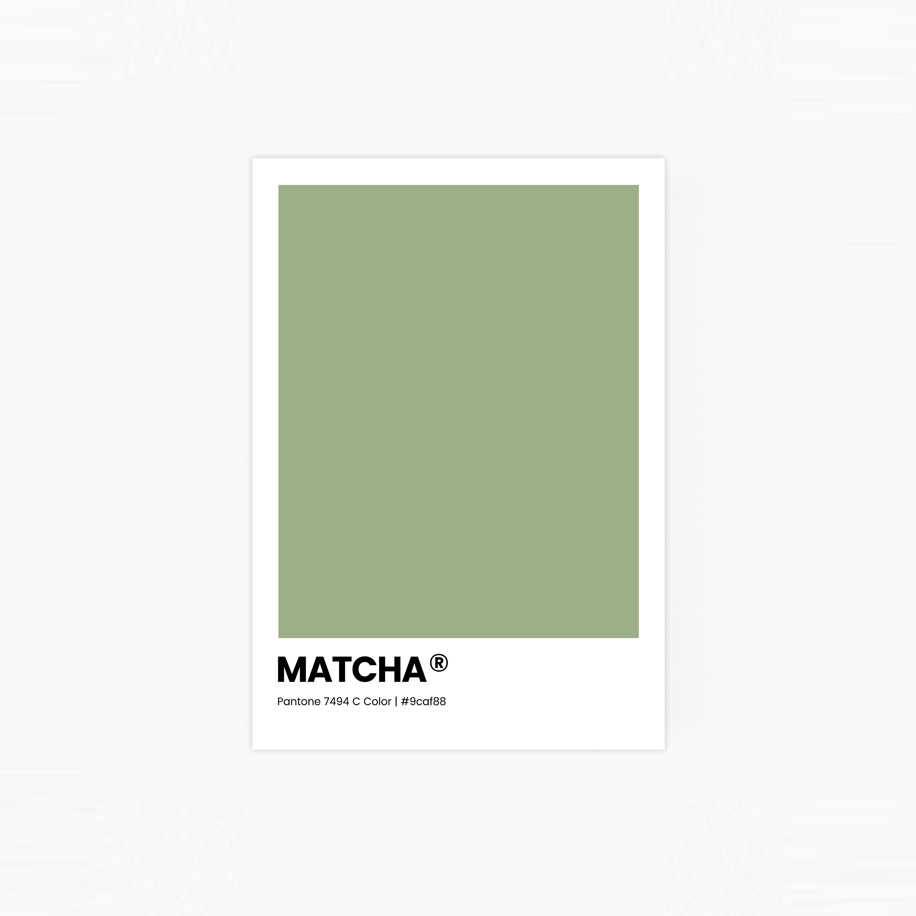 Matcha Plakat