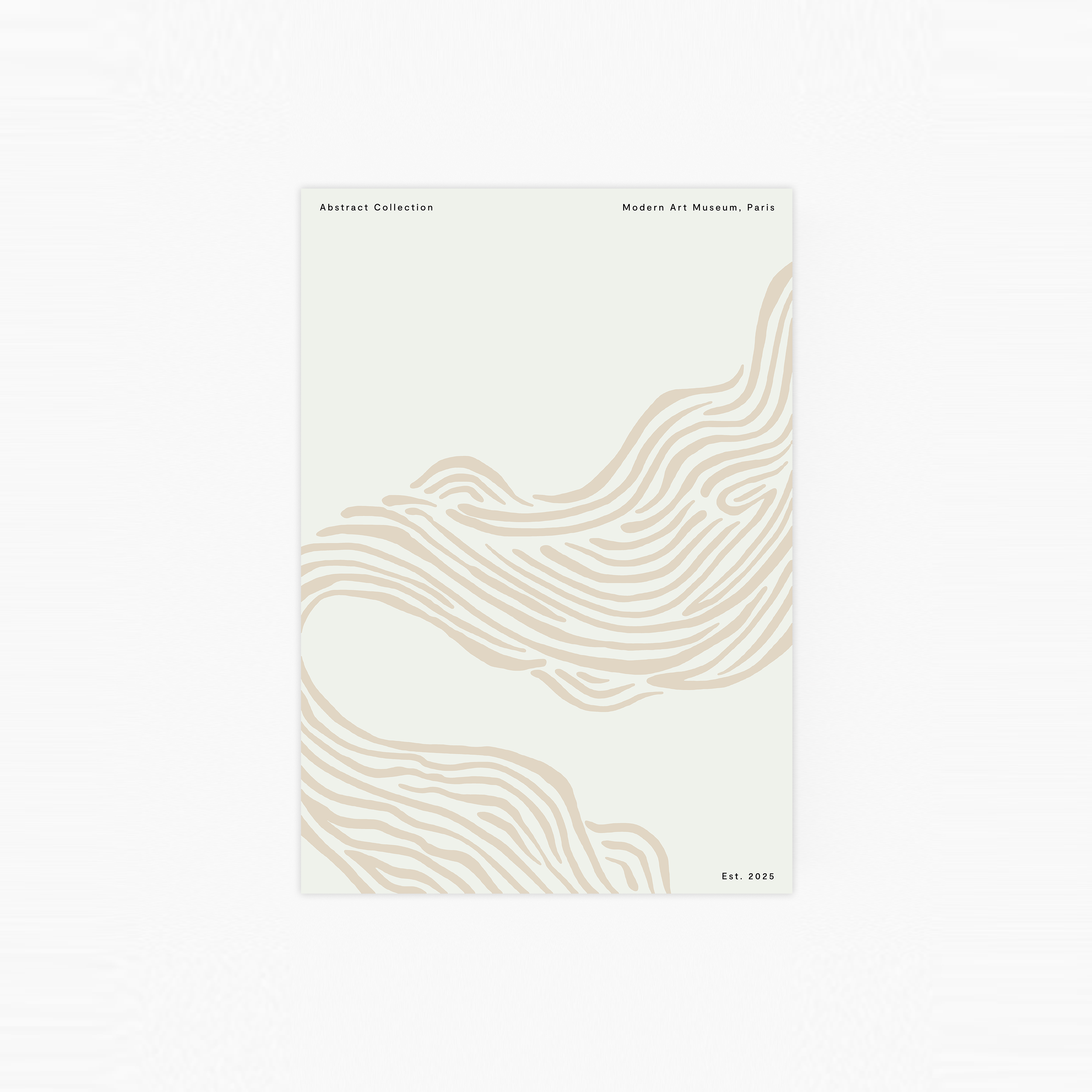 Abstract Lines Poster