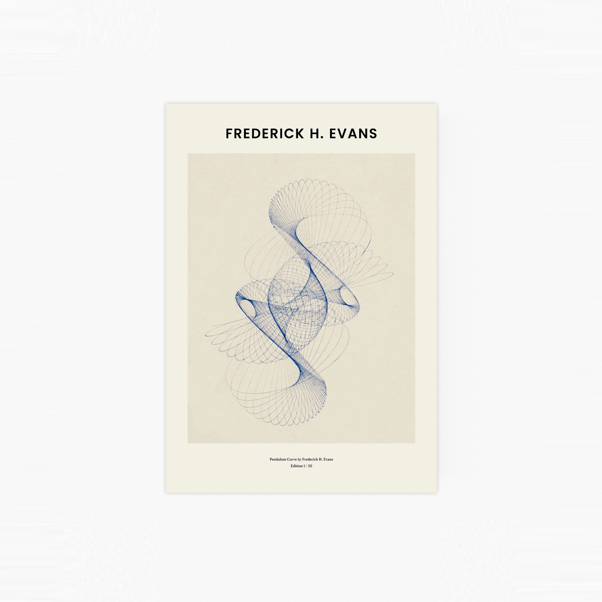 Pendulum Curve Poster