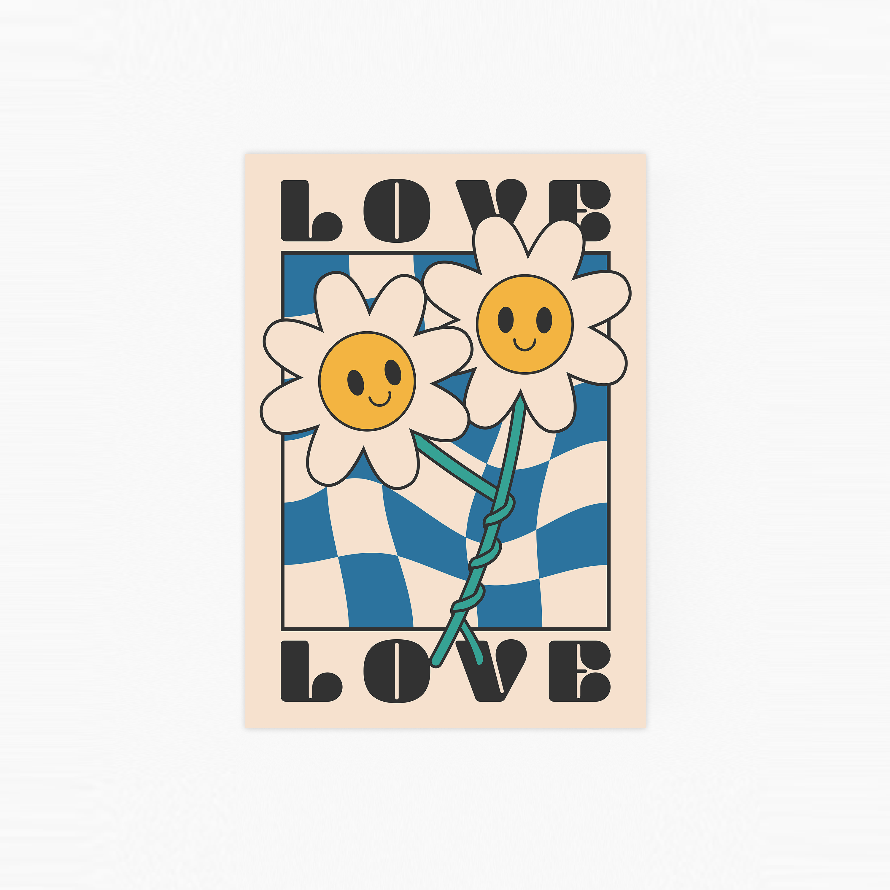 Flower Love Poster