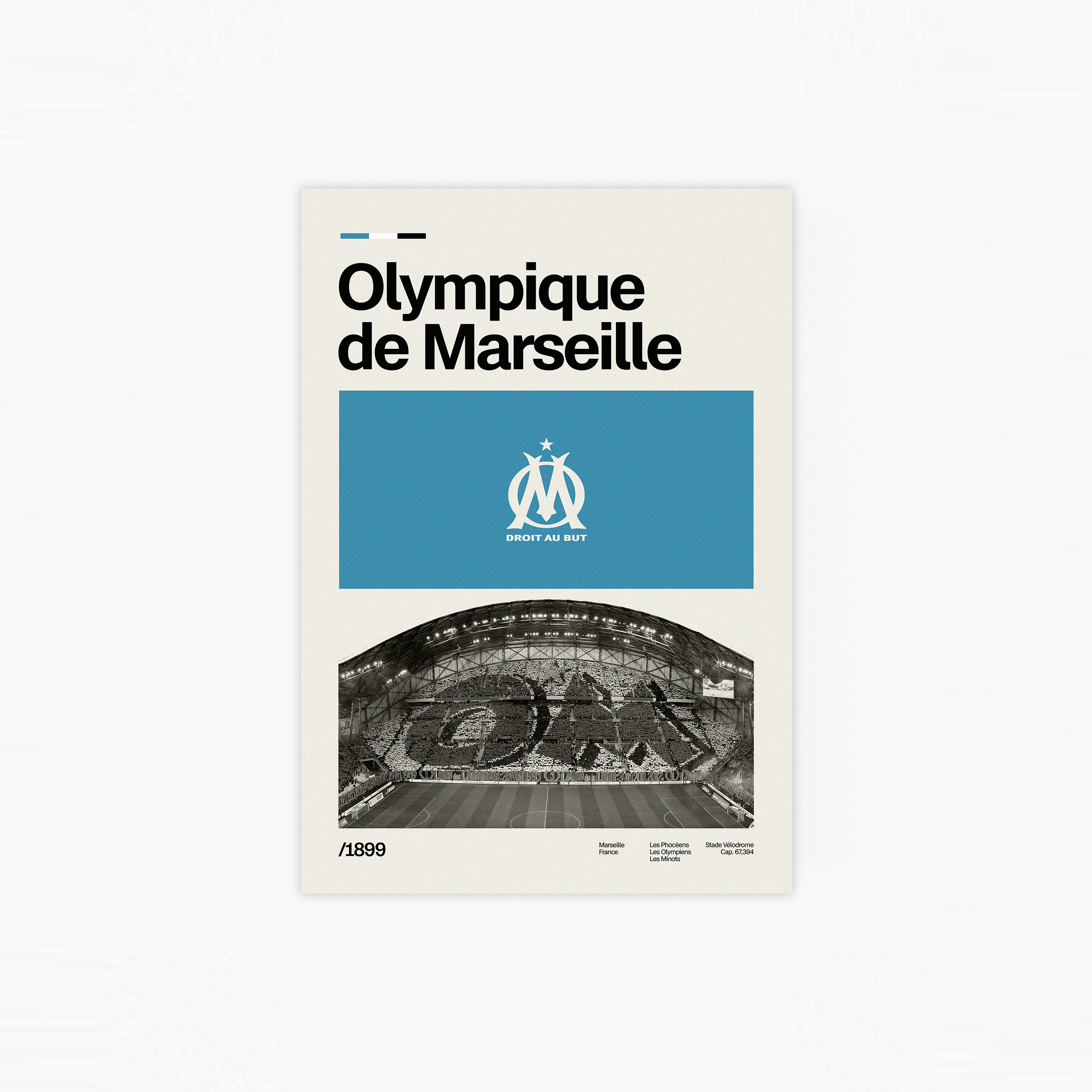 Olympique de Marseille Poster