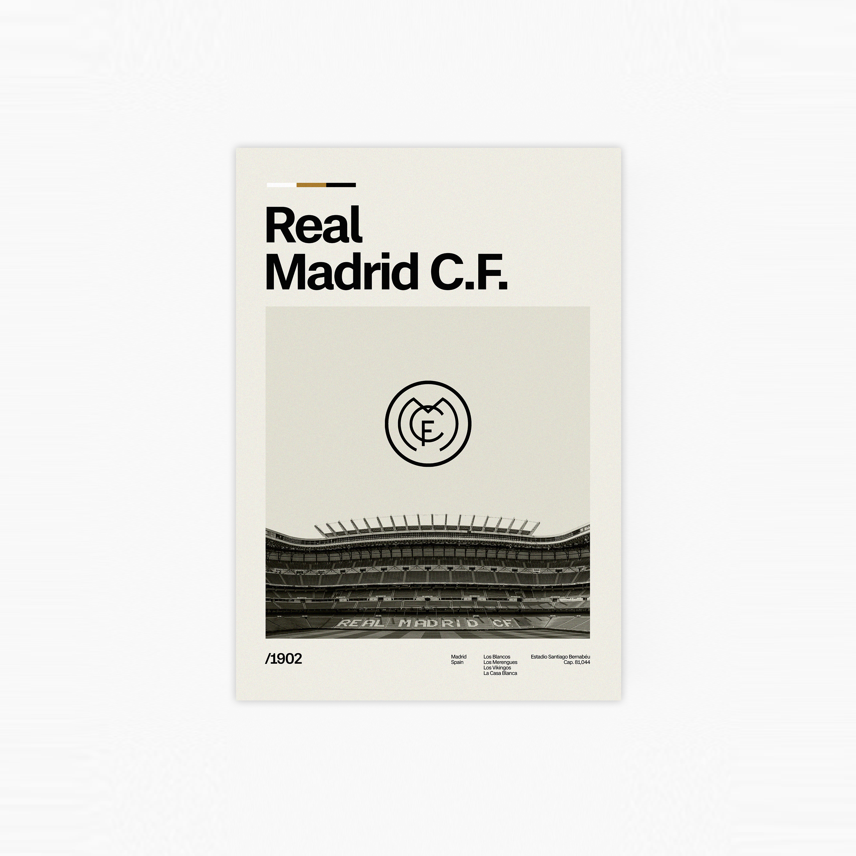 Real Madrid C.F. Poster