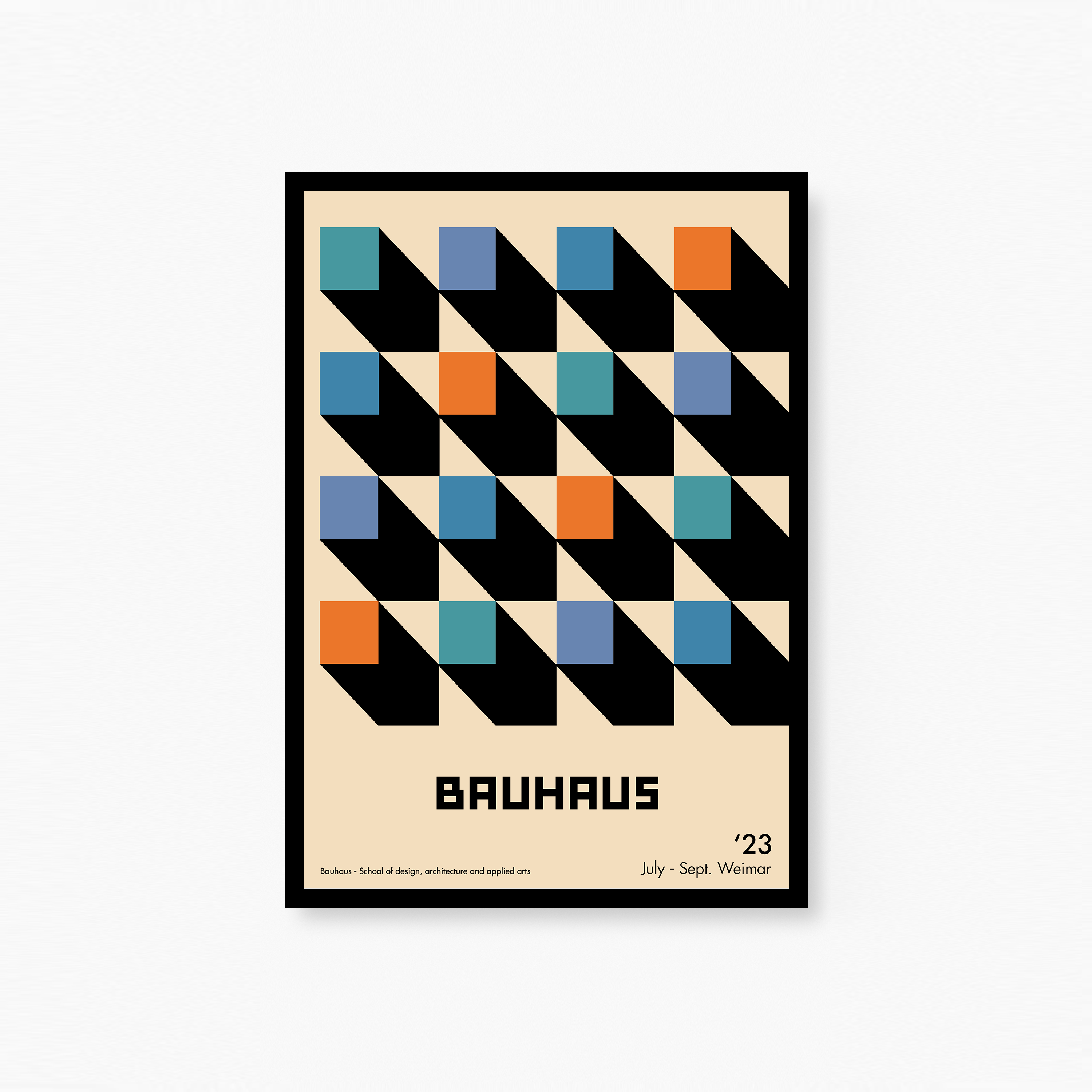 Bauhaus School Poster