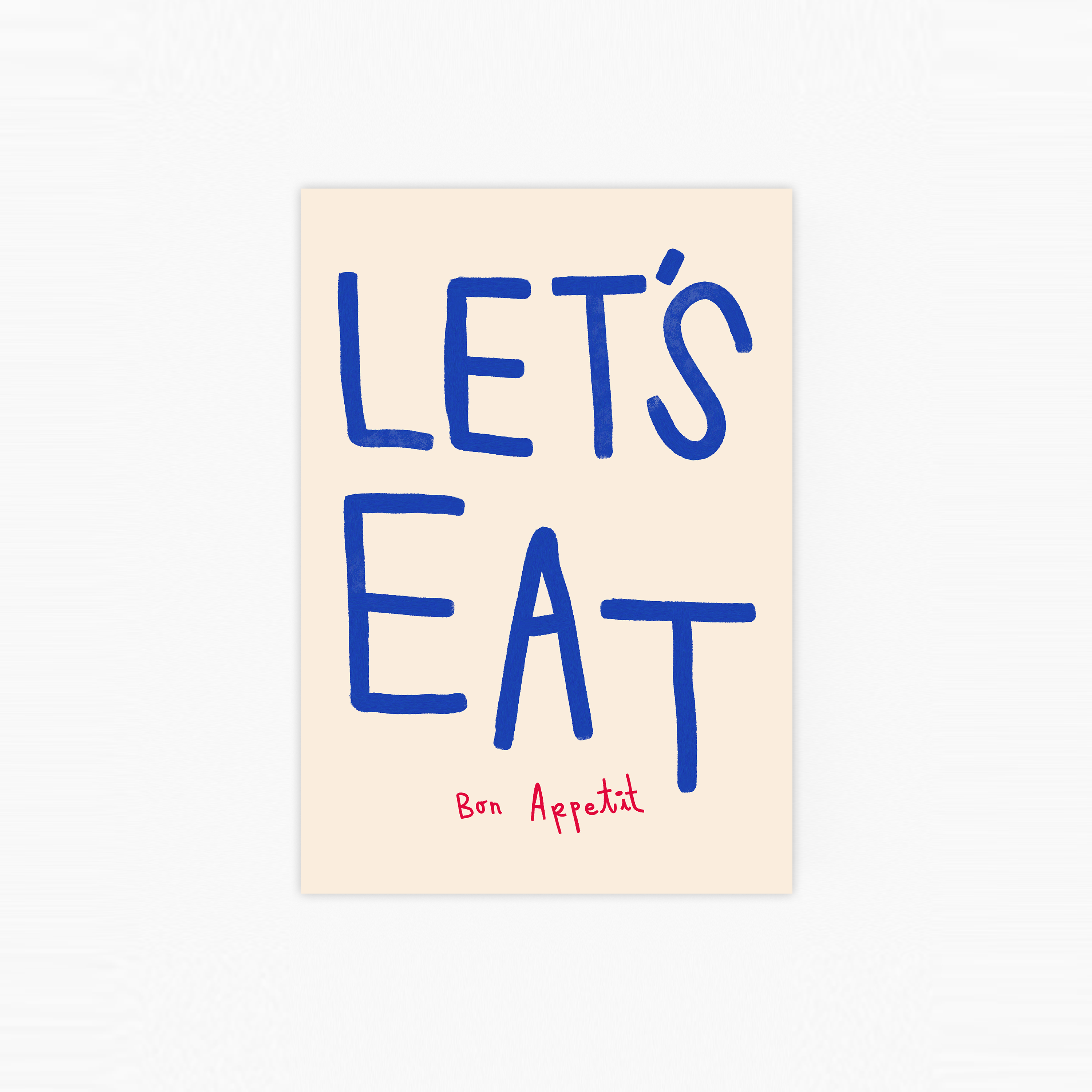 Let's Eat Poster