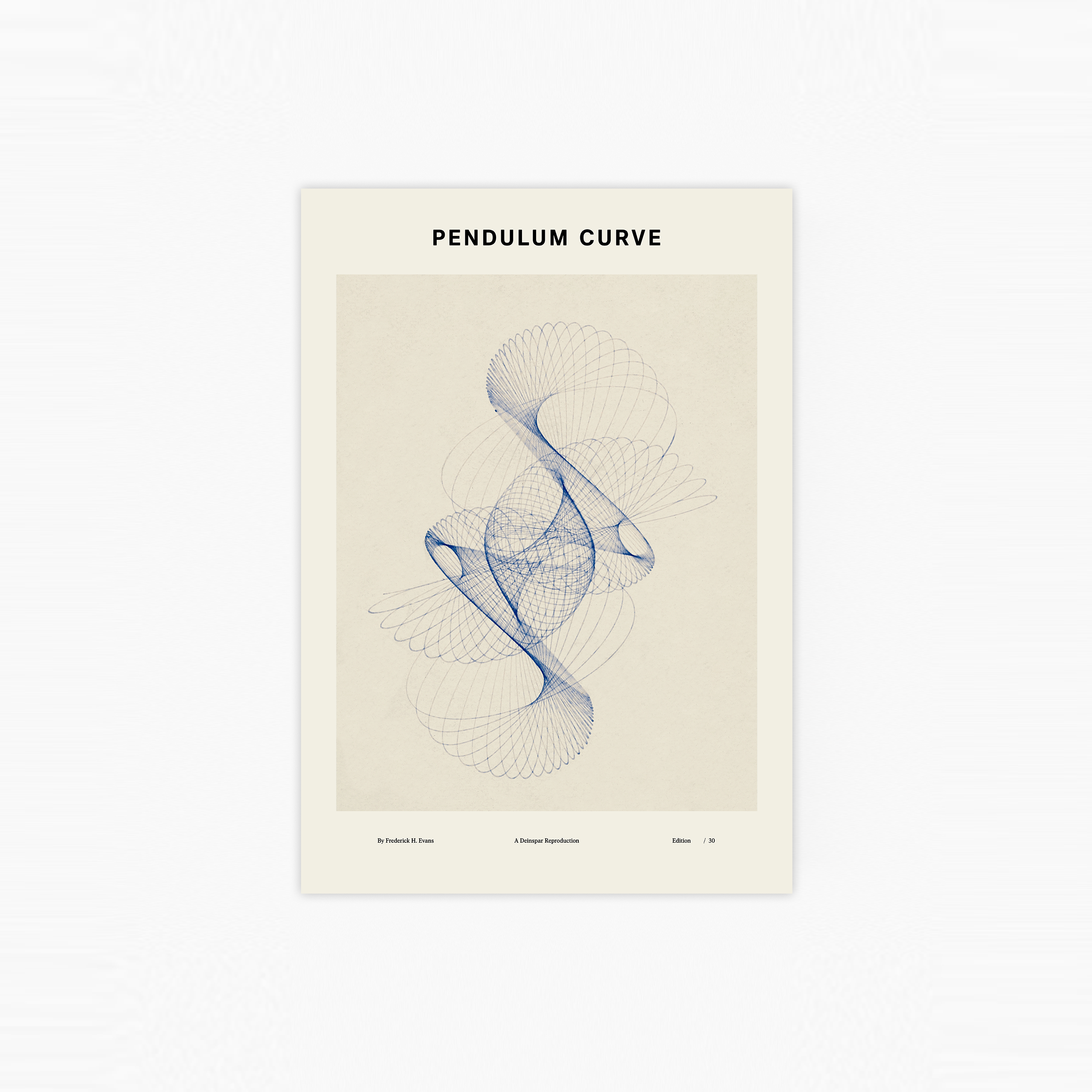 Pendulum Curve Poster