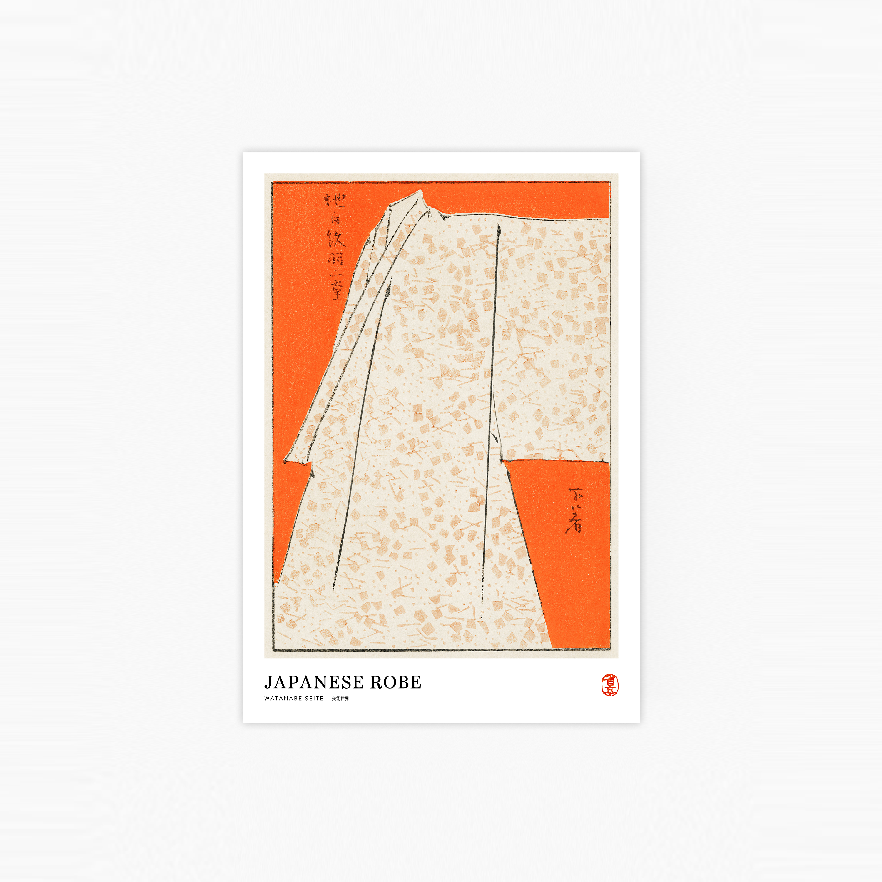 Japanese Robe Plakat