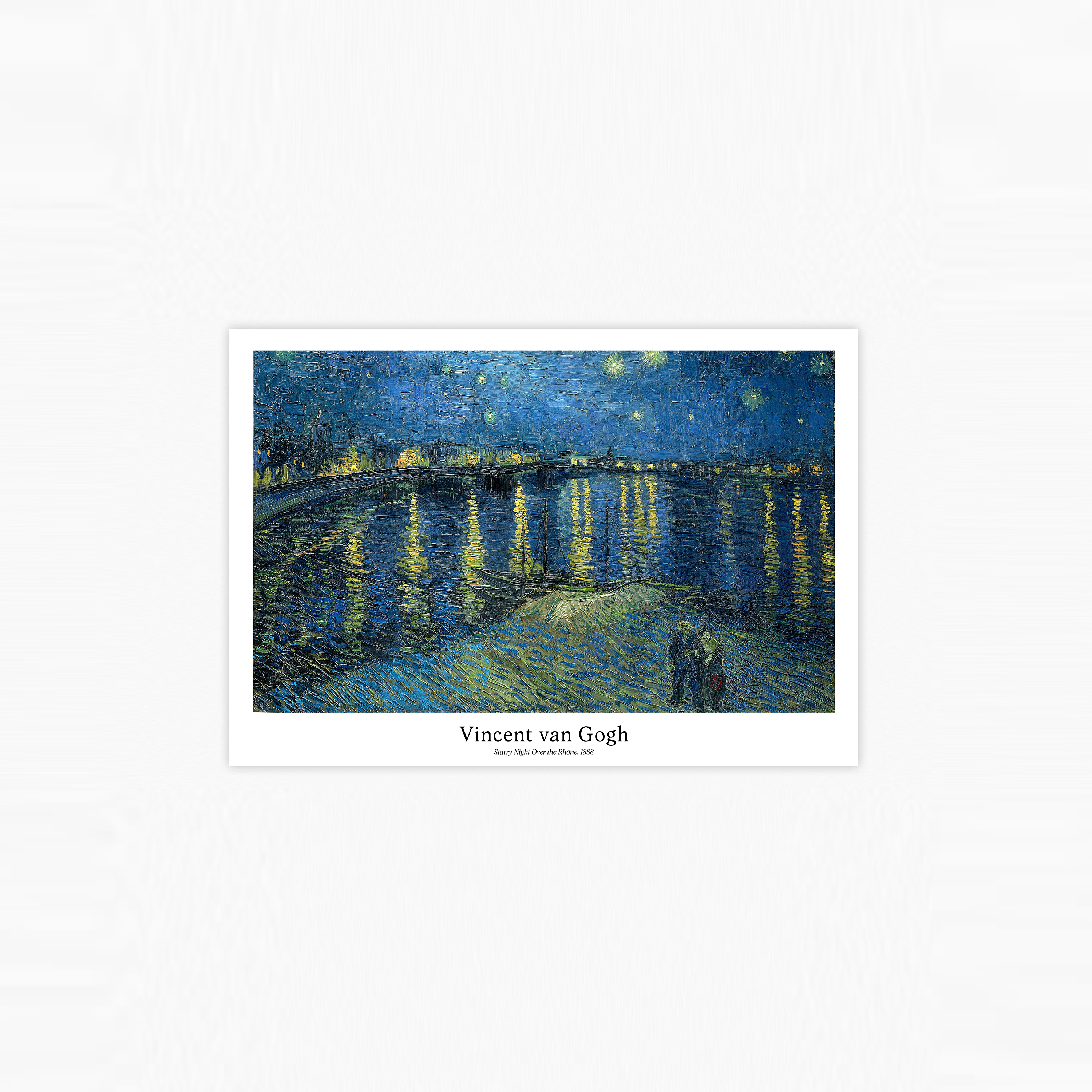 Starry Night Over the Rhône Poster