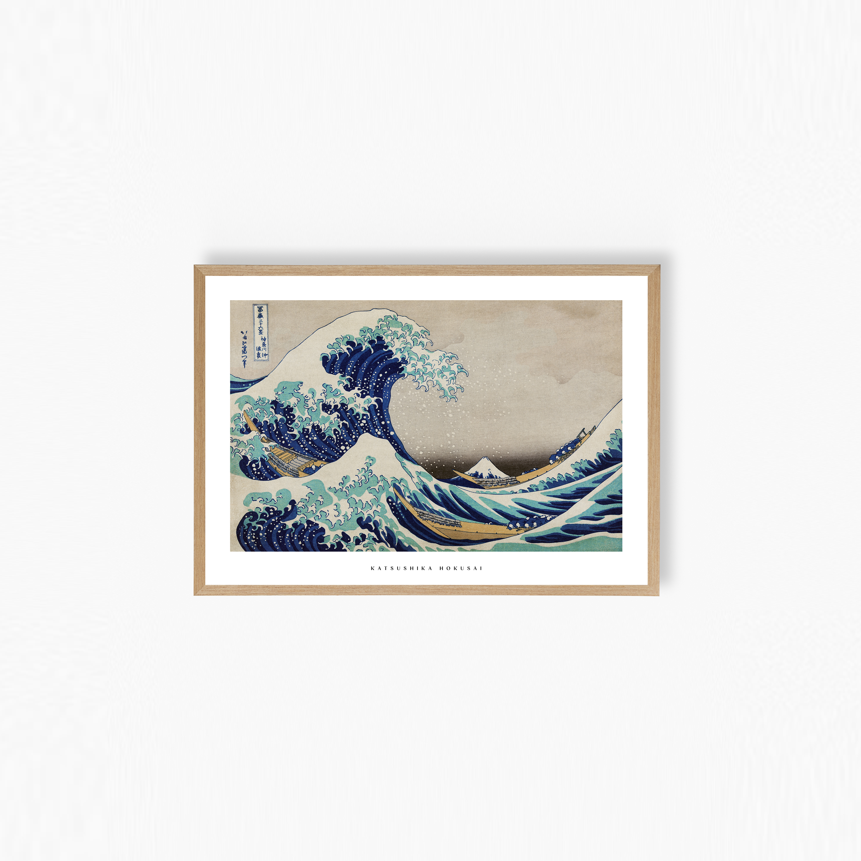 The Great Wave Landscape Plakat