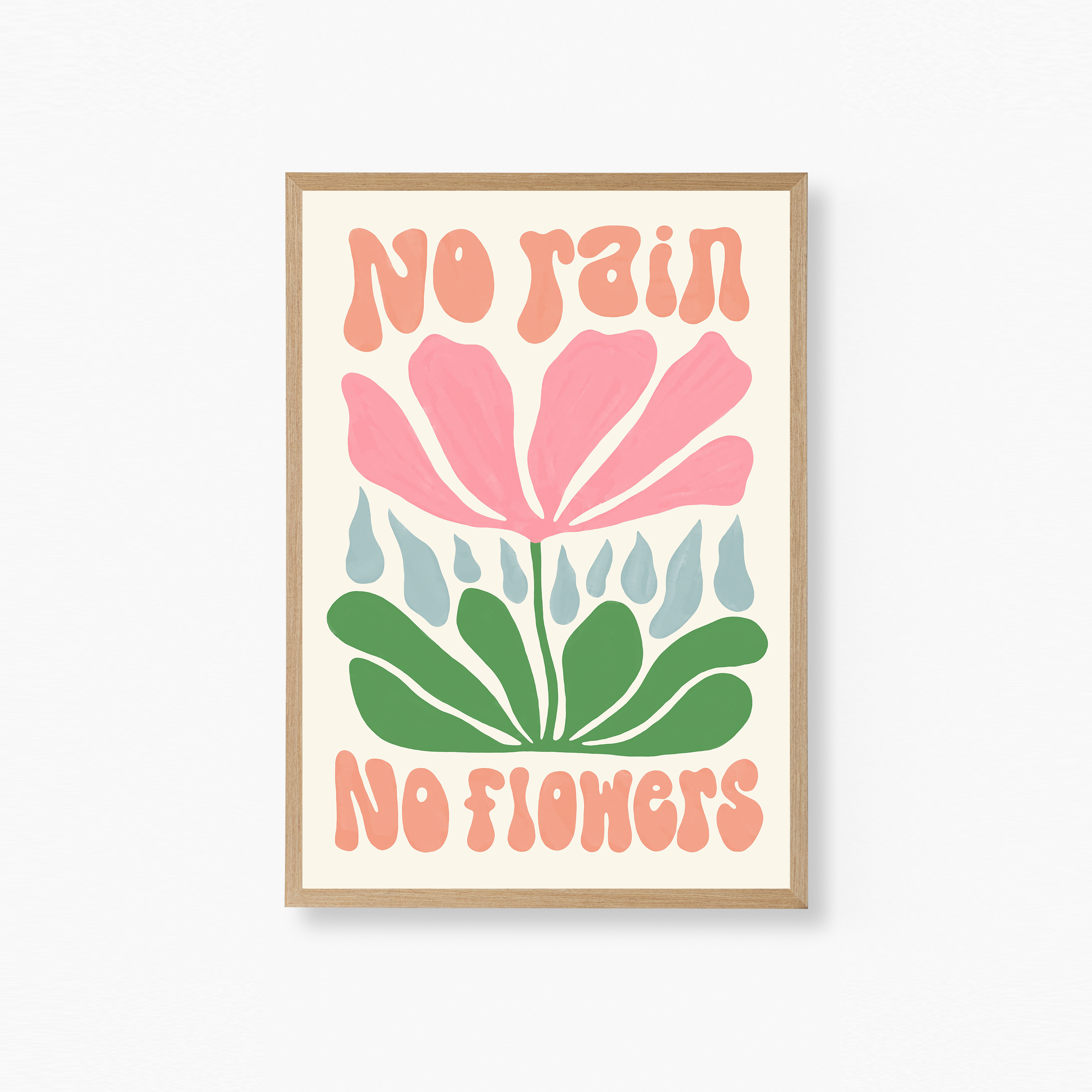 No Rain. No Flowers Poster