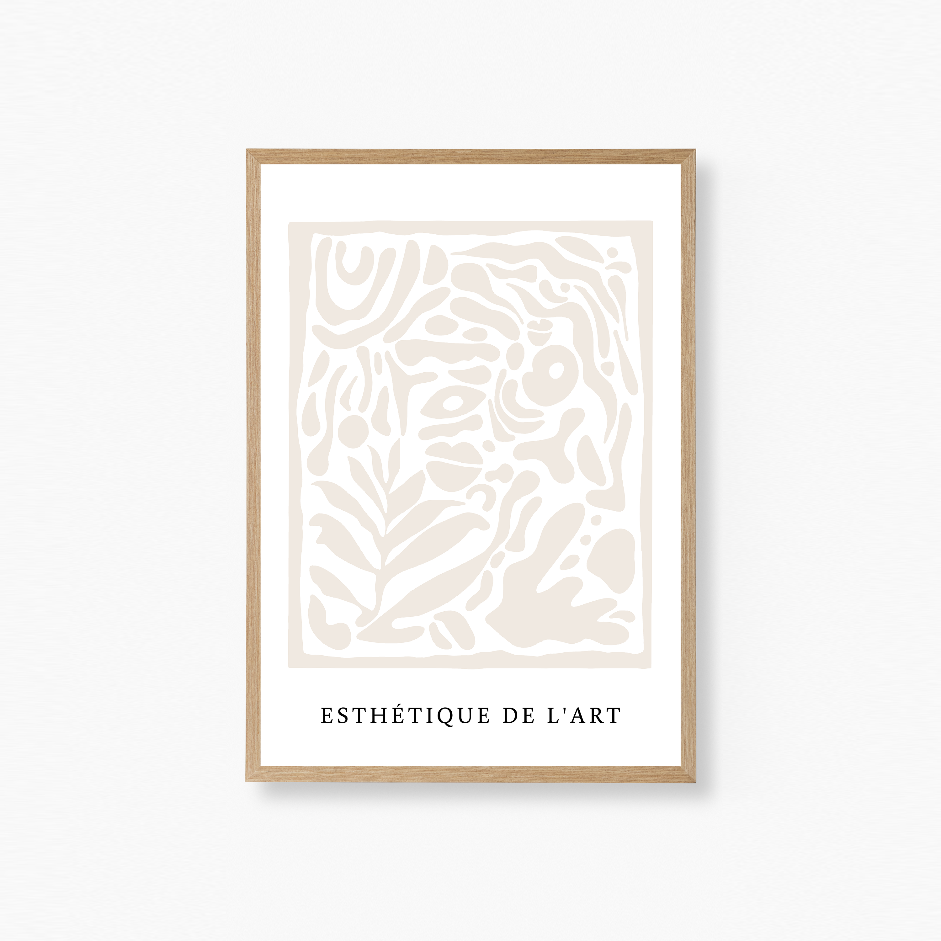 Esthétique de L'art Poster