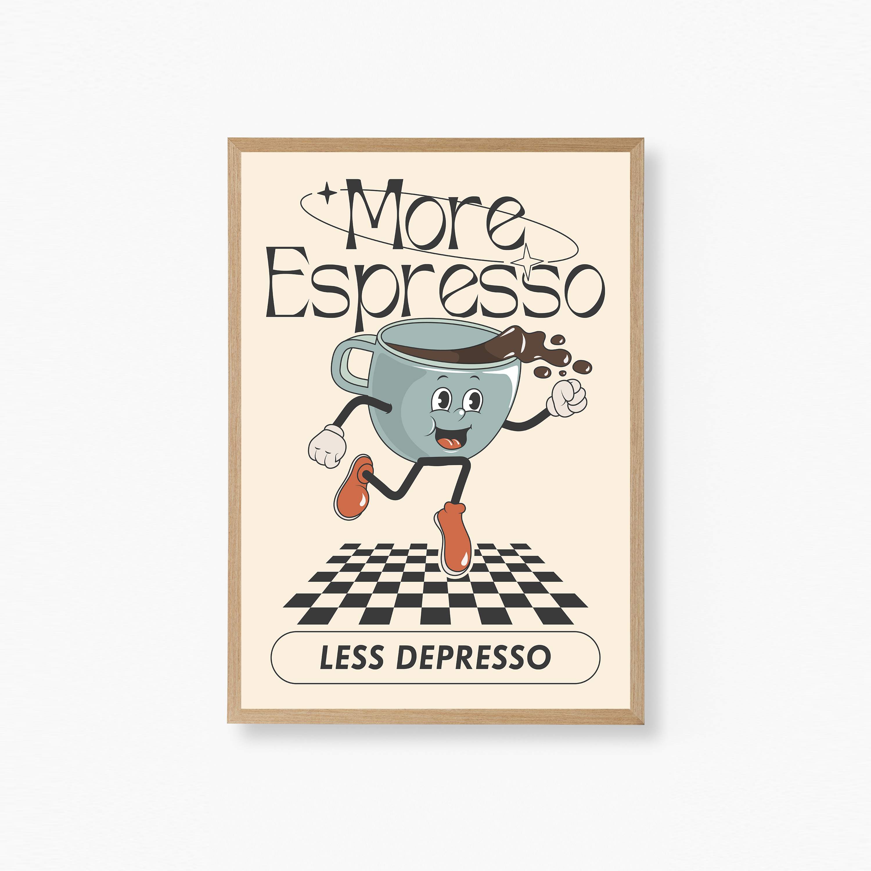 More Espresso, Less Depresso Poster