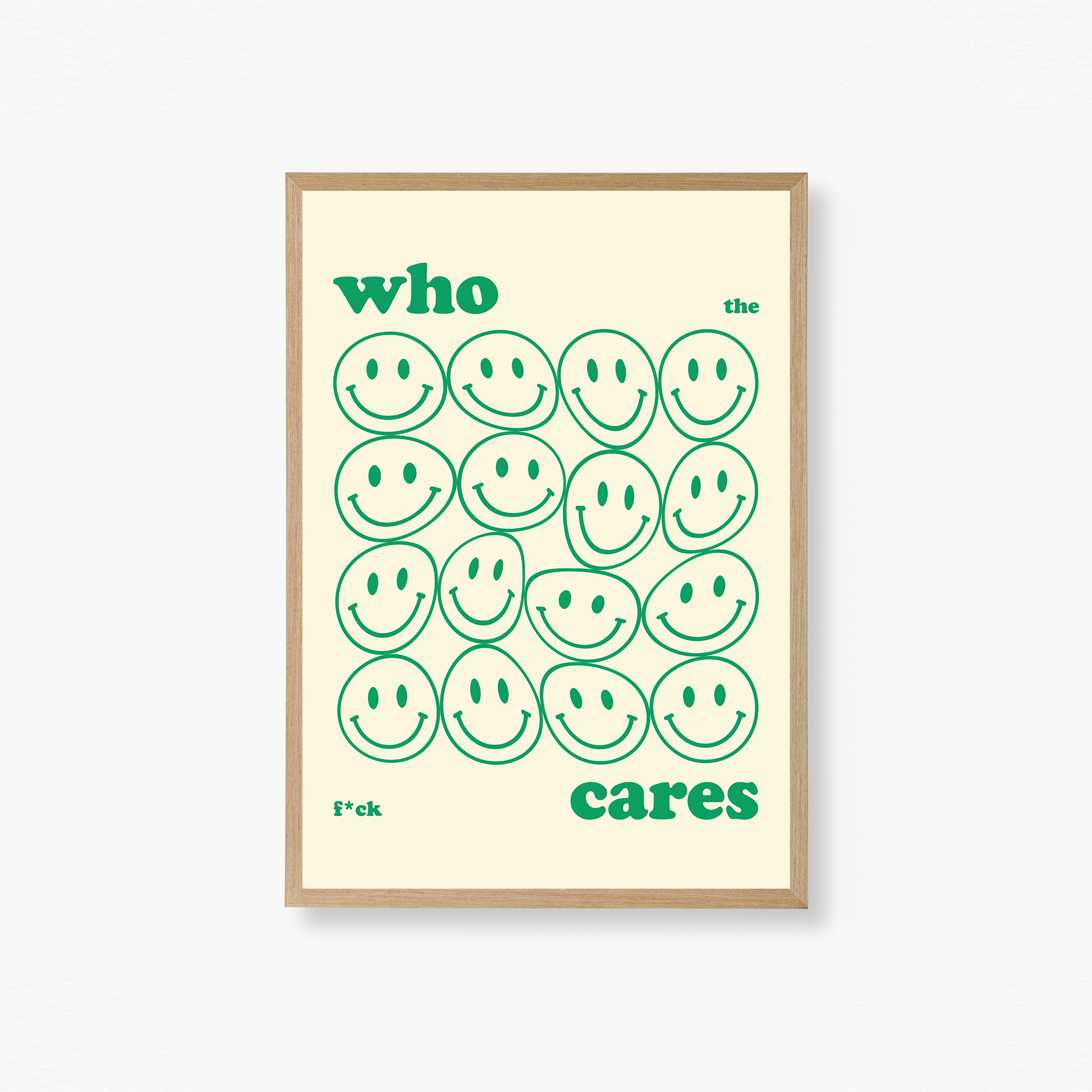 Who Cares Poster