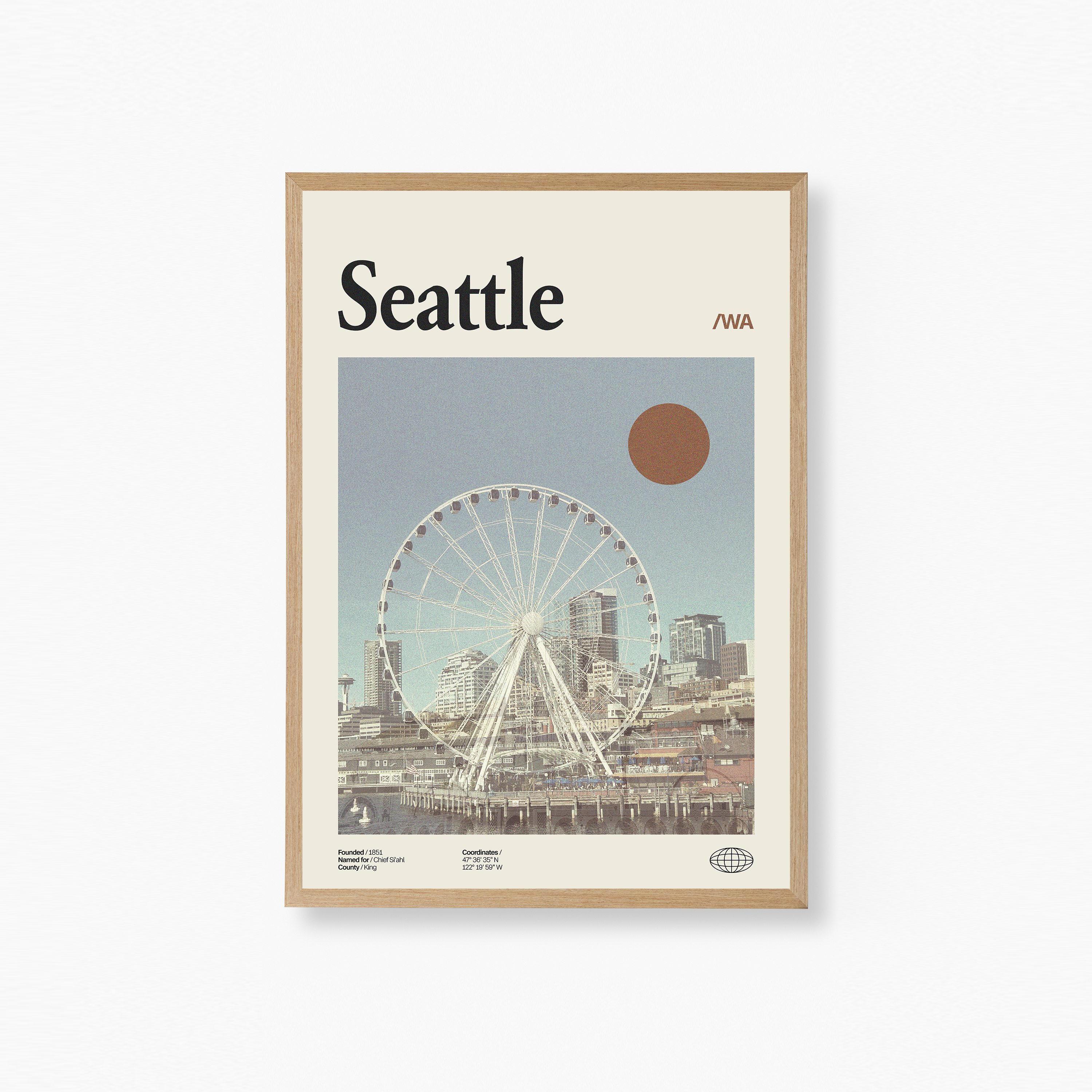 Seattle, Washington Poster