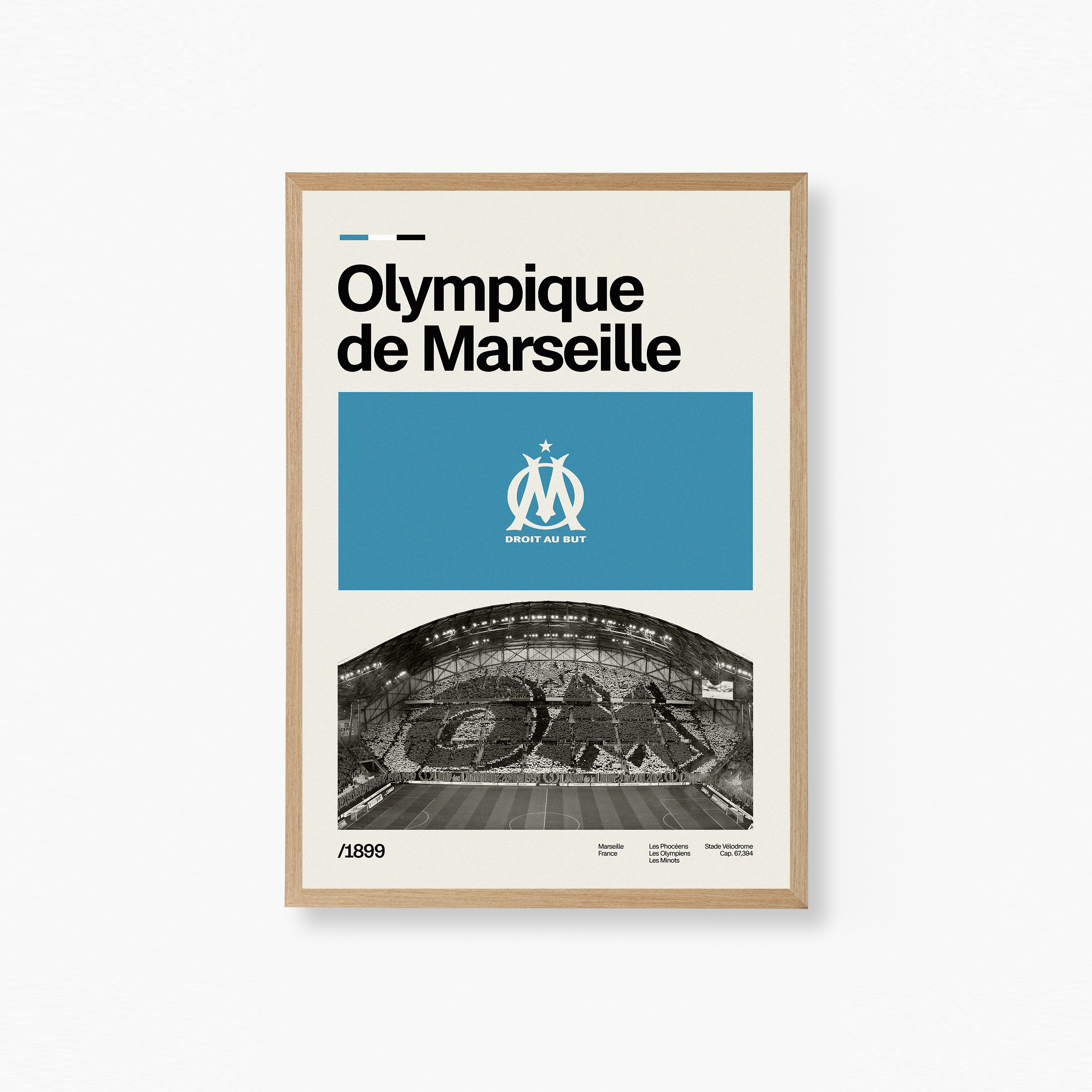 Olympique de Marseille Poster