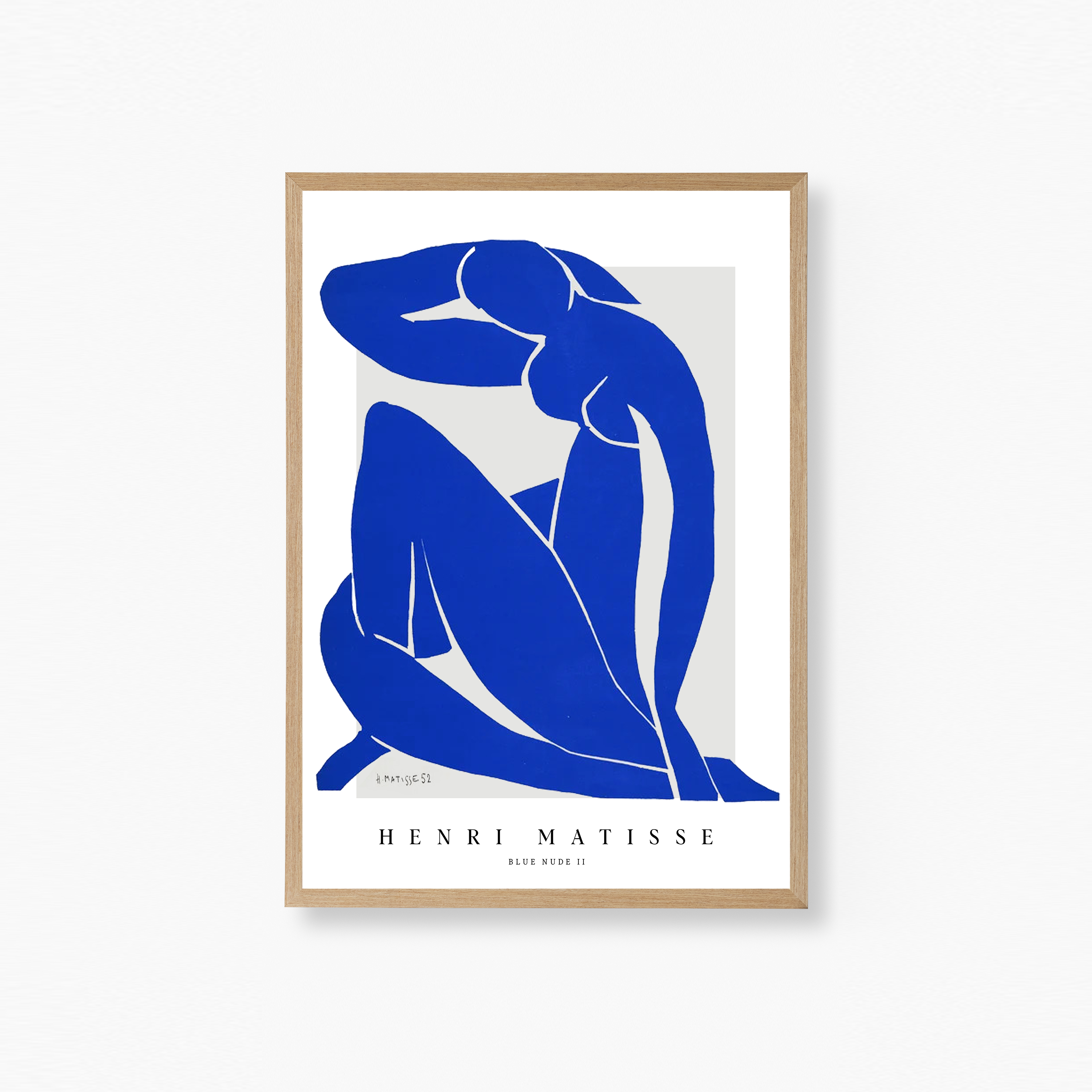 Blue Nude II Plakat