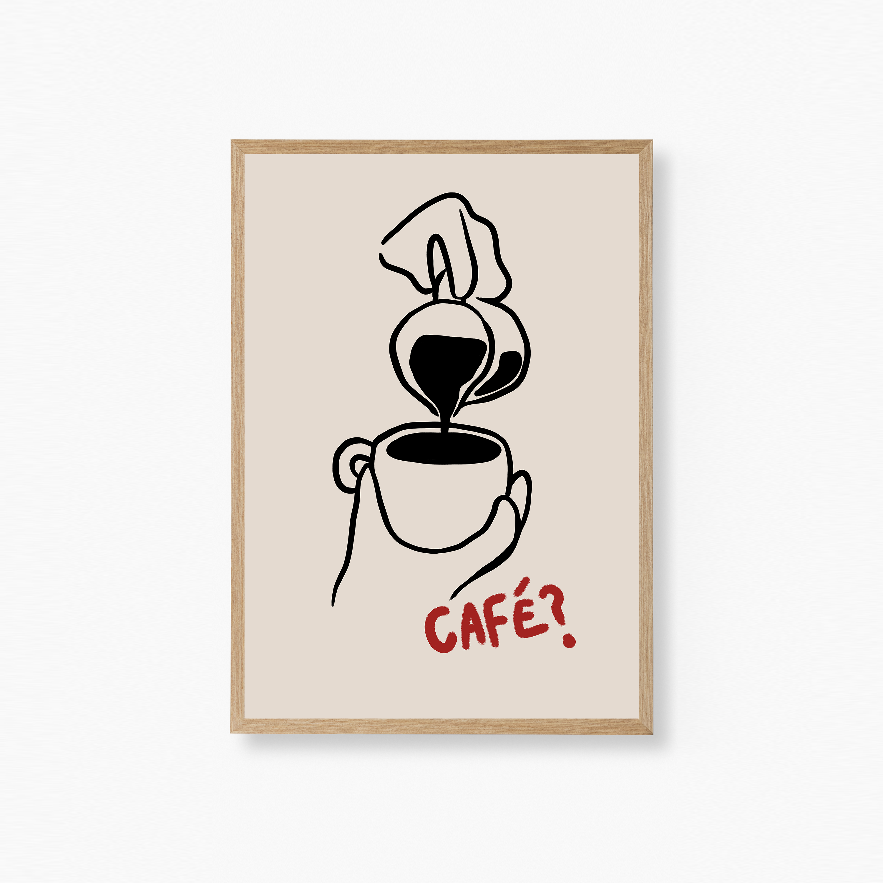 Trendy Café Poster