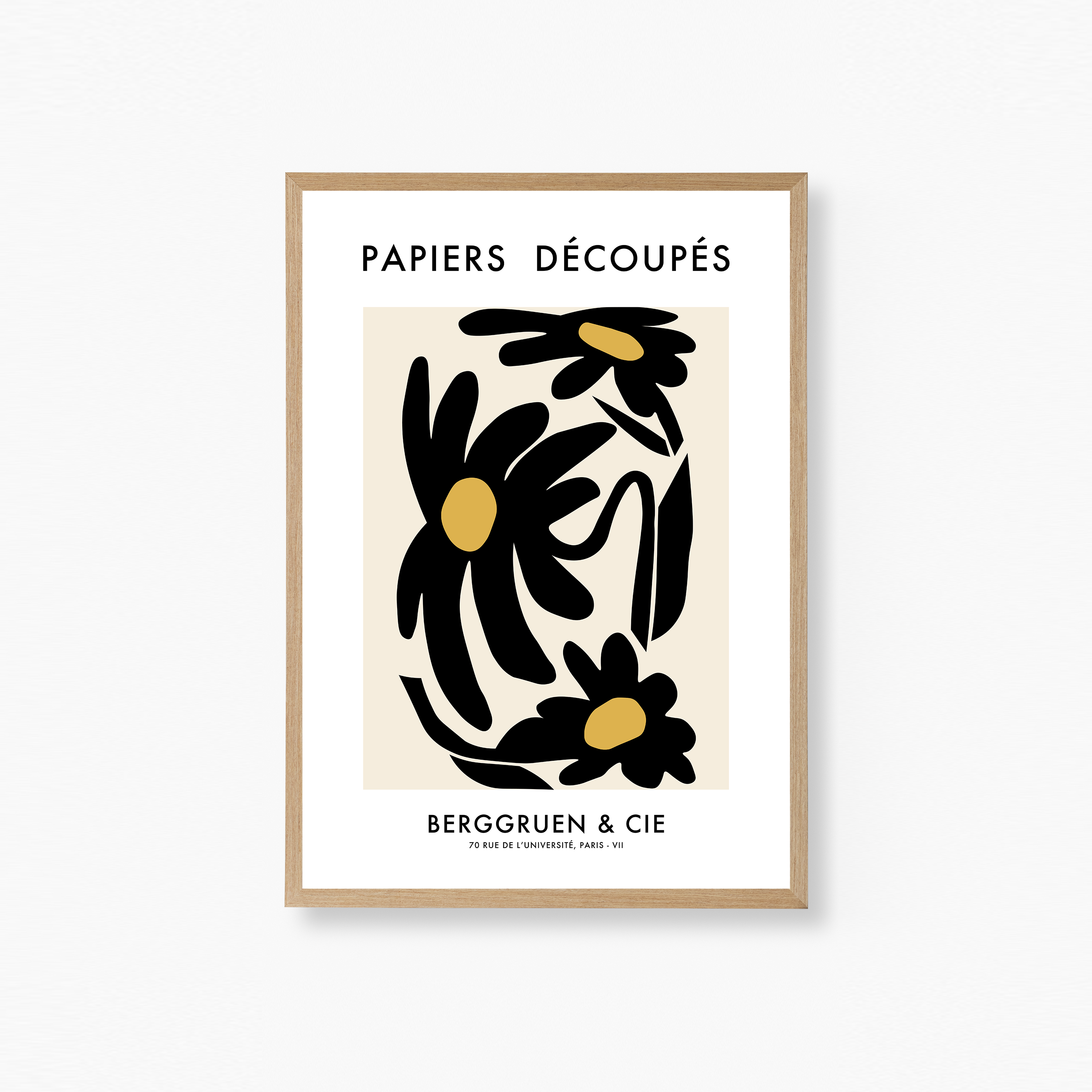 Papiers Découpés Berggruen & Cie Poster