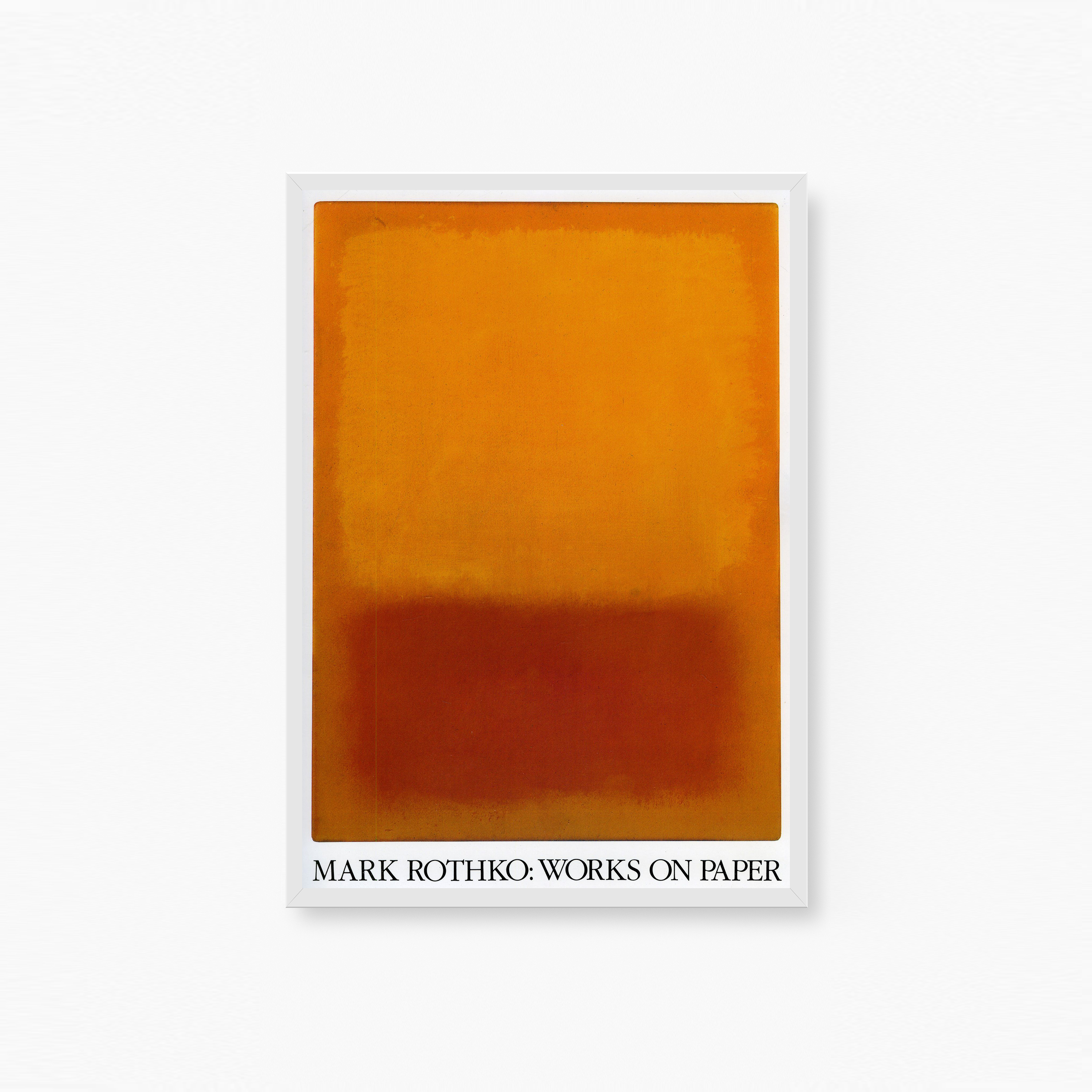 Mark Rothko Works On Paper Plakat