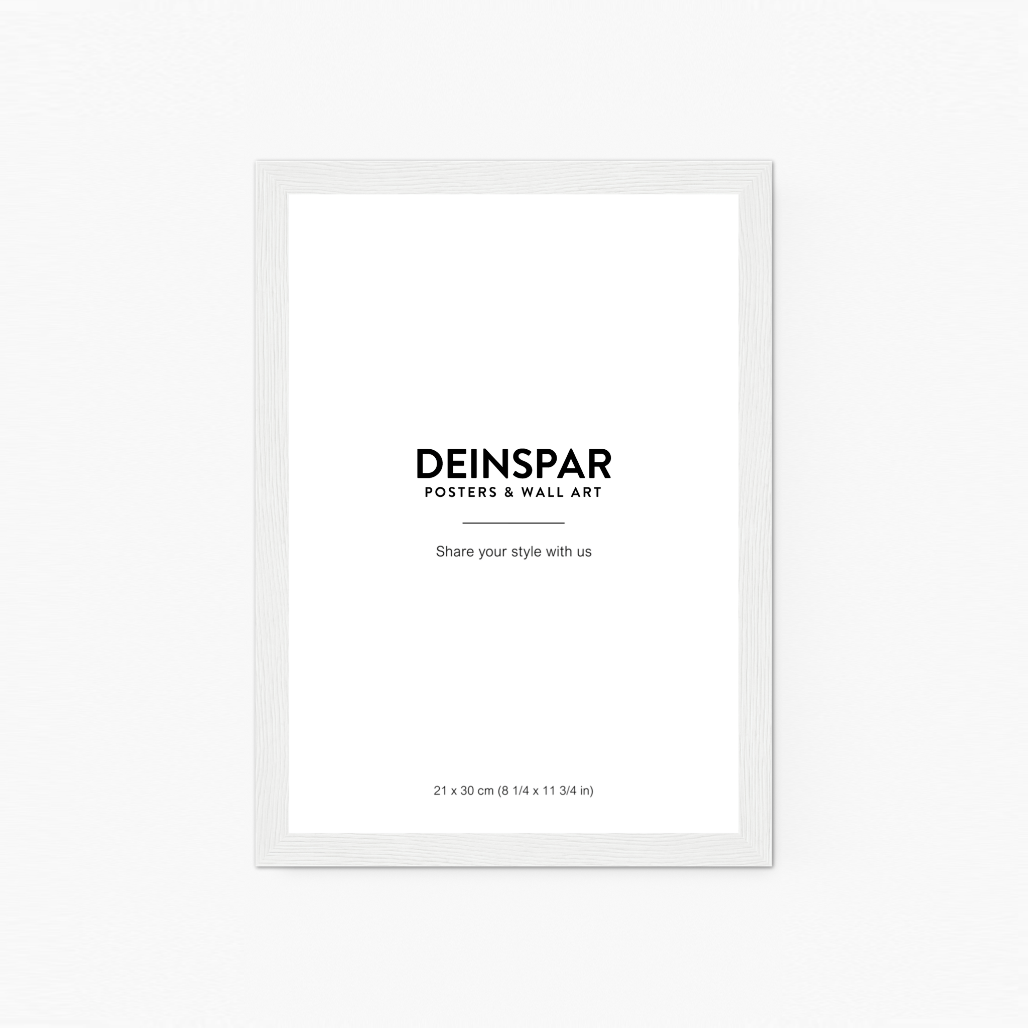 Bilderamme Tre Premium Hvit