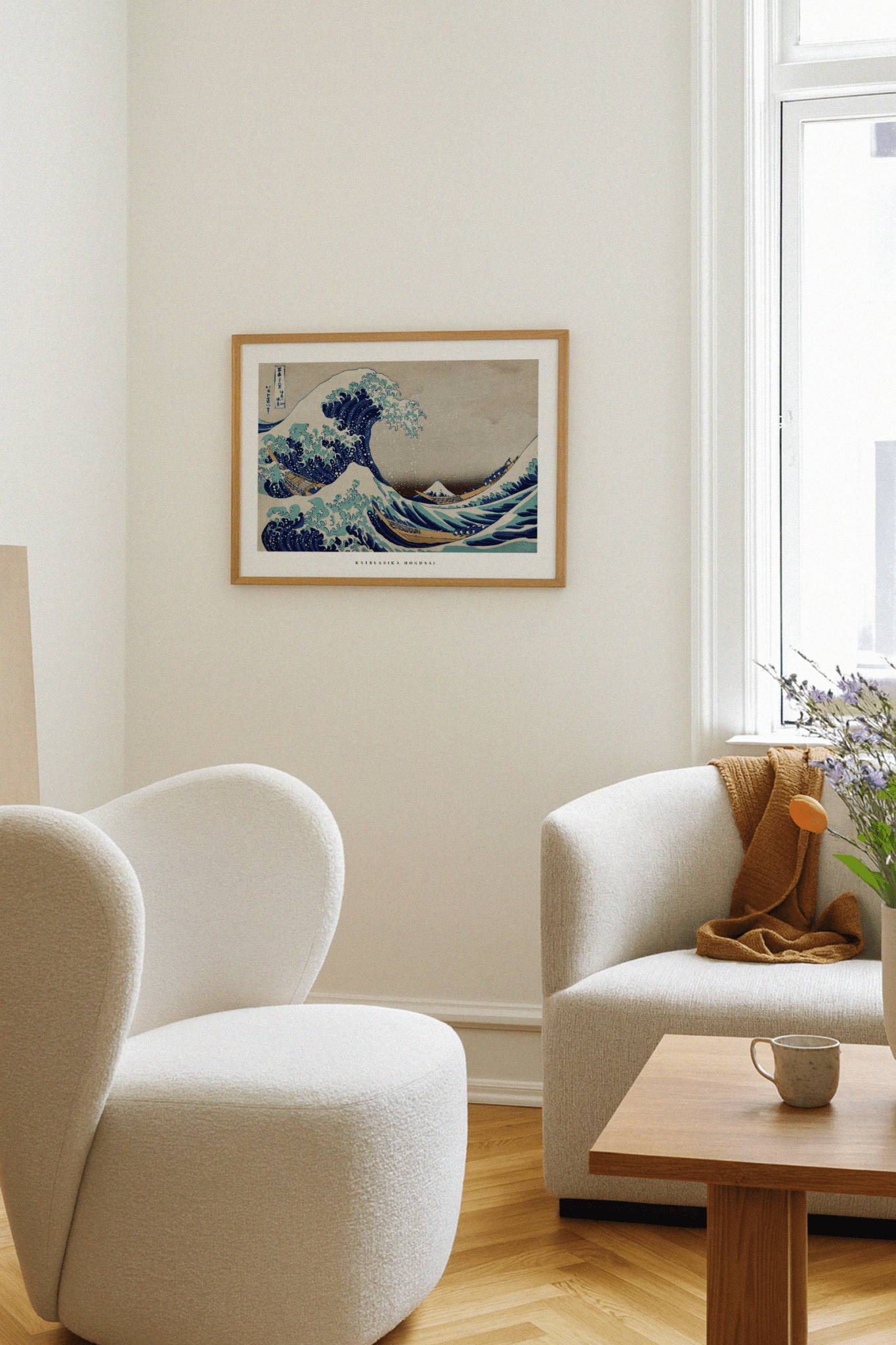 The Great Wave Landscape Poster