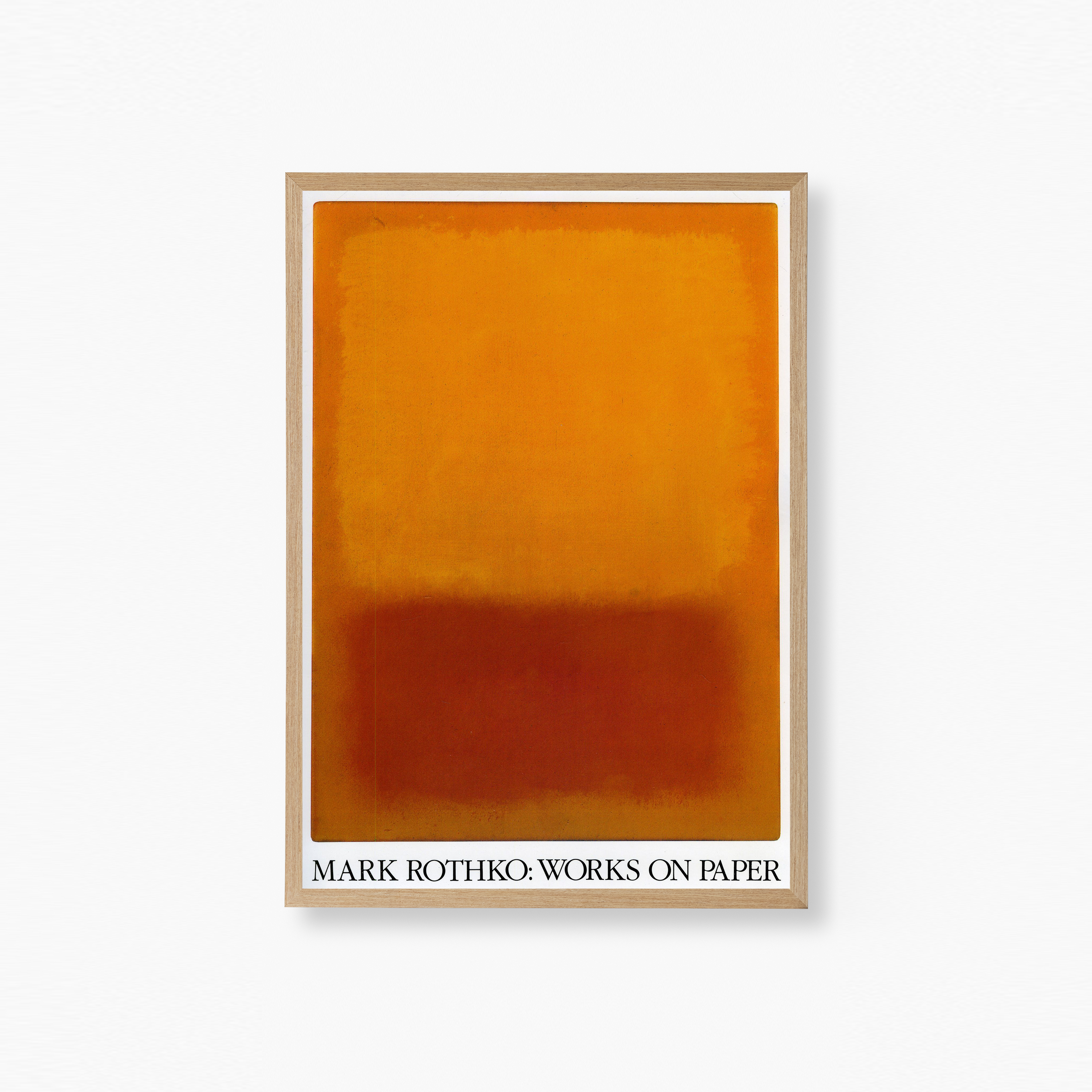 Mark Rothko Works On Paper Poster