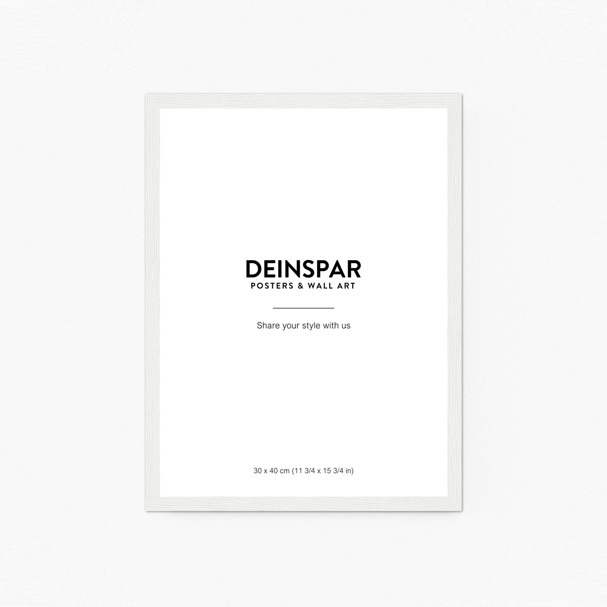 Bilderamme Tre Premium Hvit