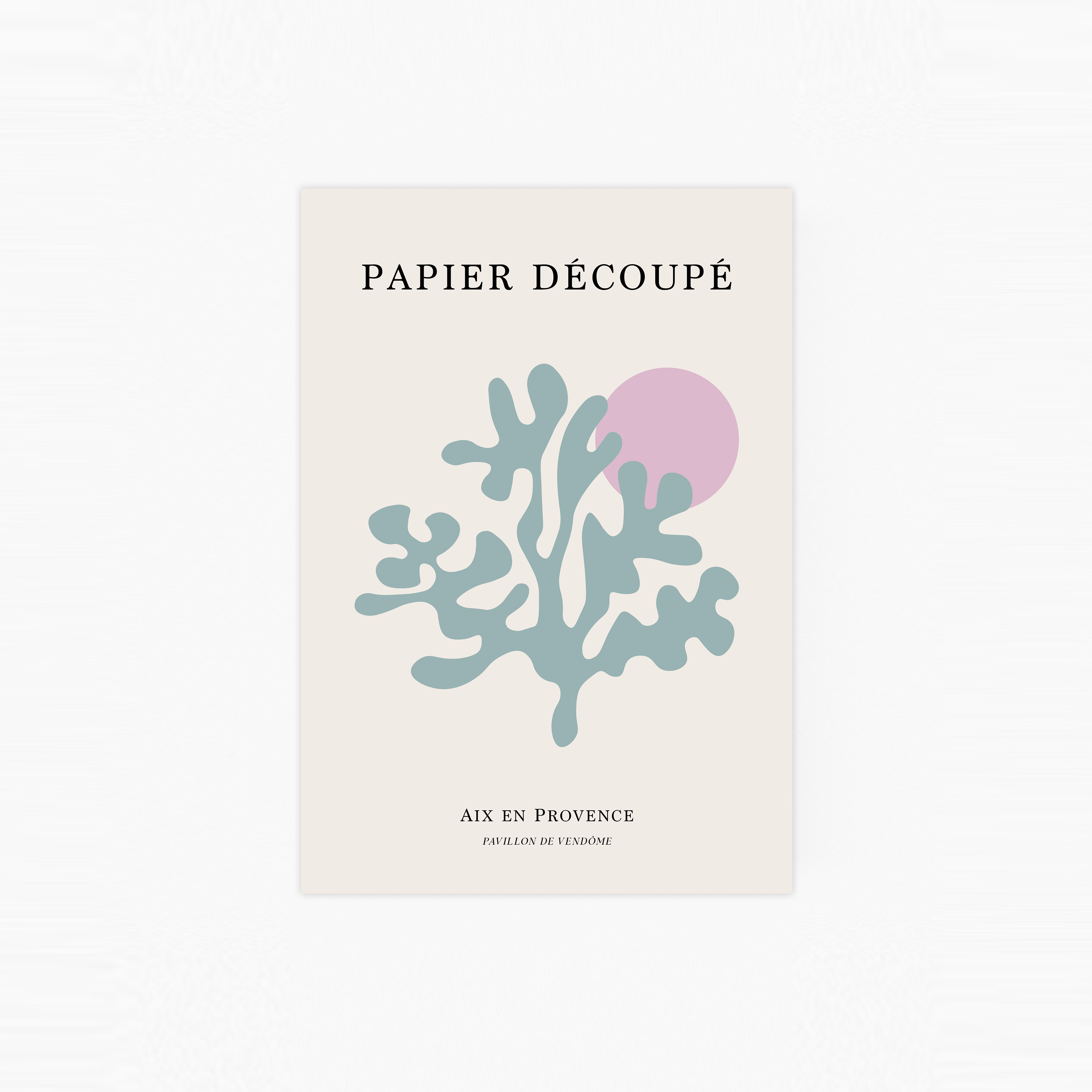 Papier Découpé Poster