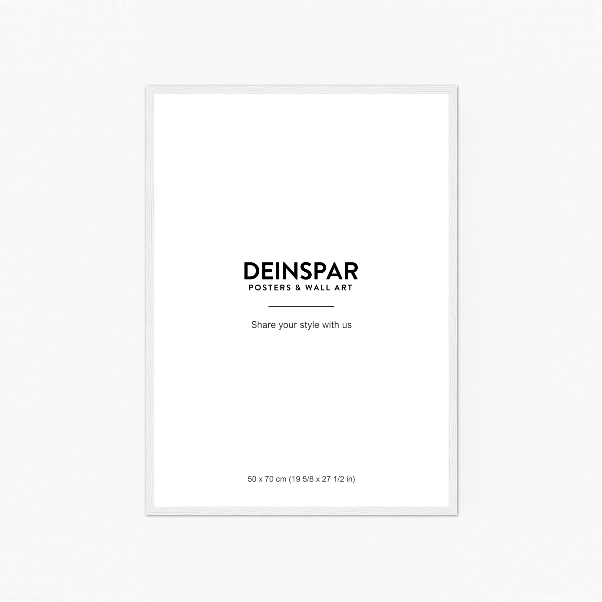 Picture Frame Premium Wood White