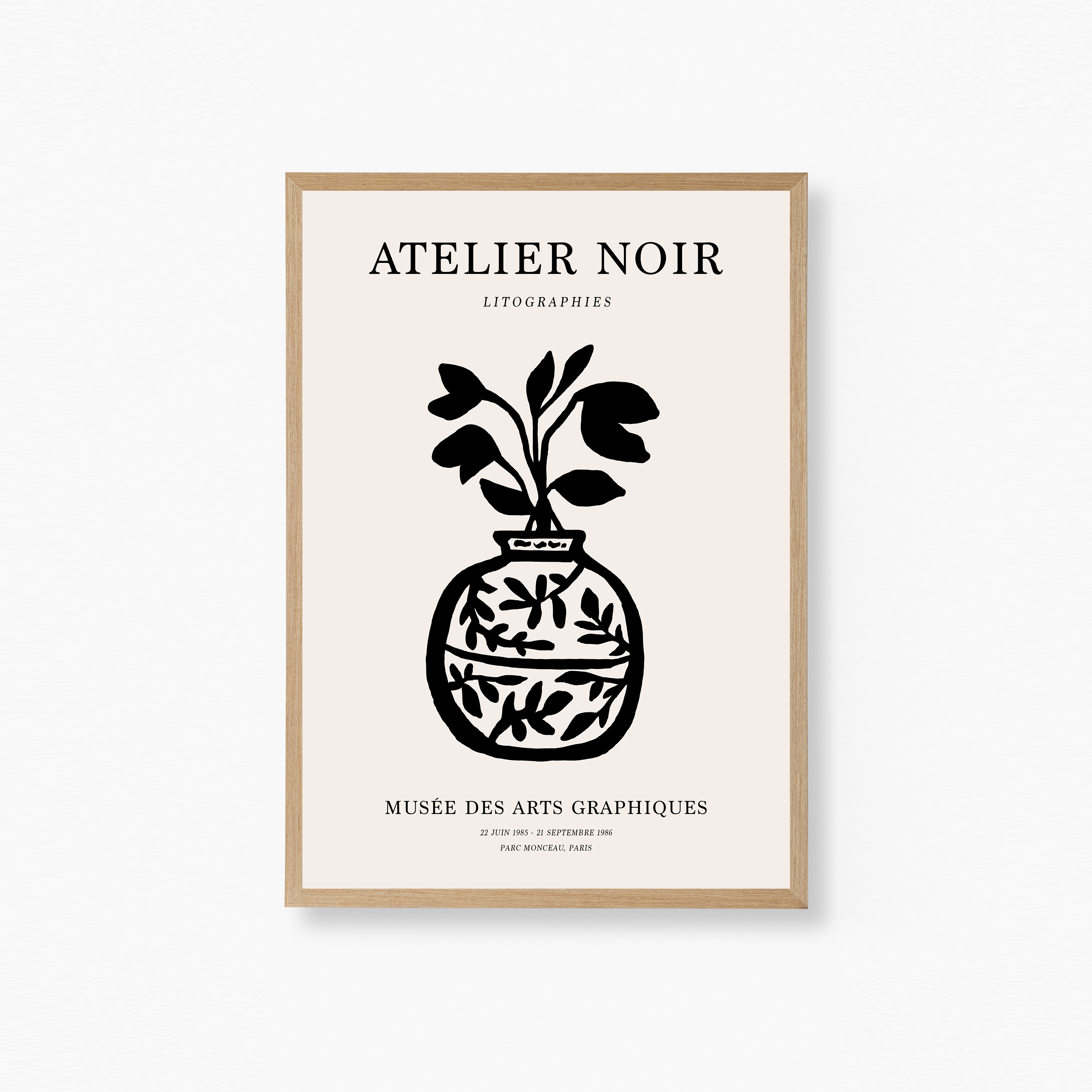 Atelier Noir No1 Plakat