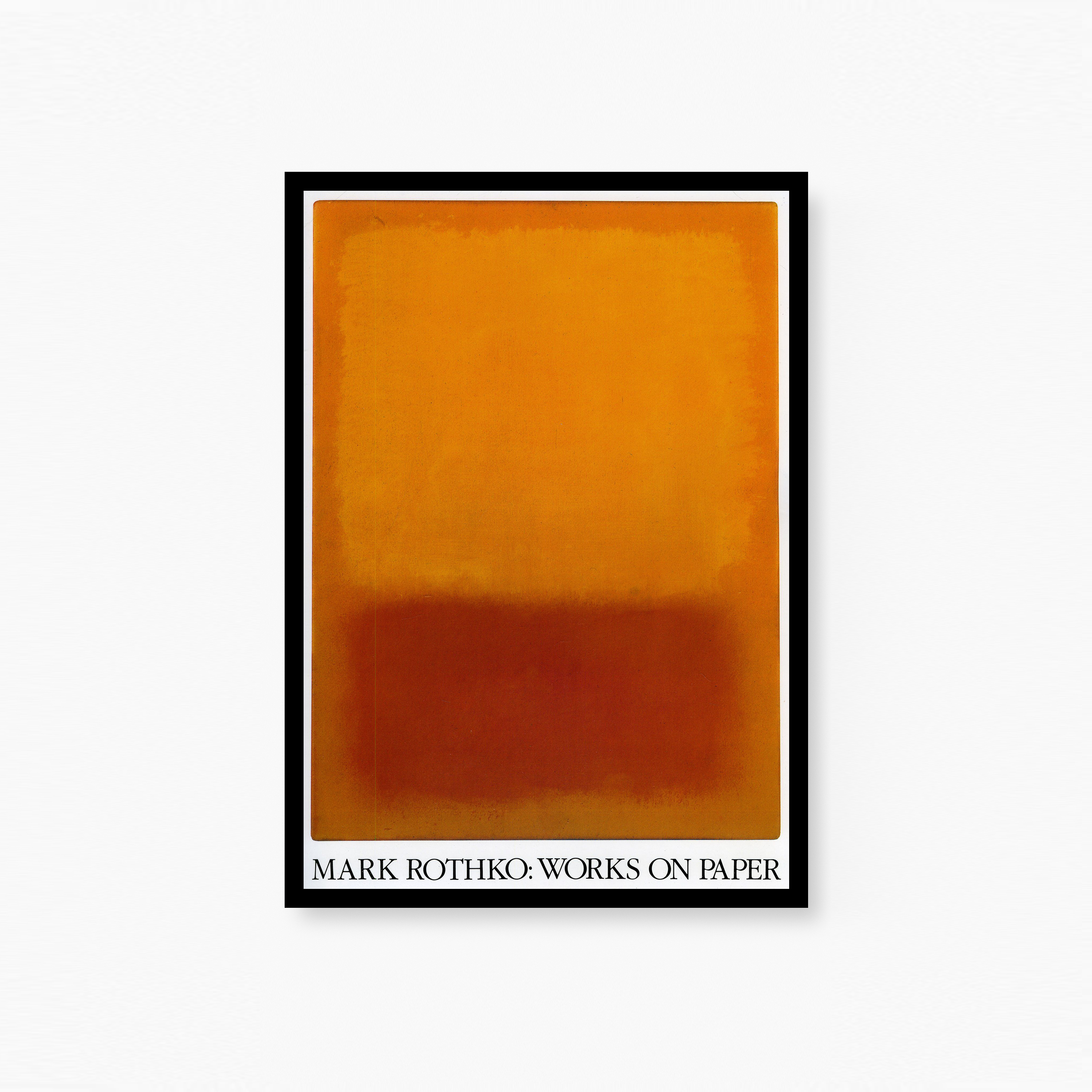 Mark Rothko Works On Paper Plakat