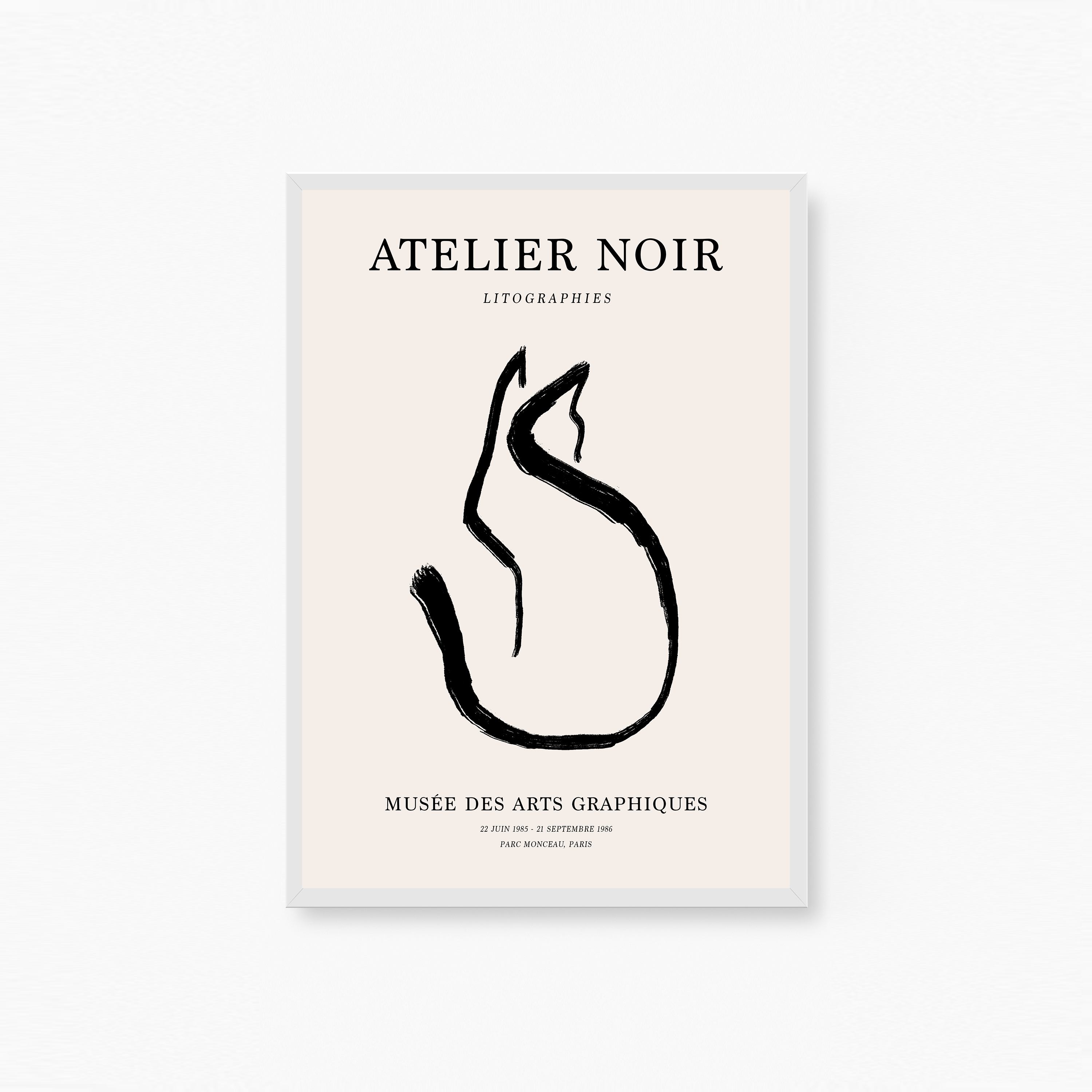 Atelier Noir No2 Plakat 