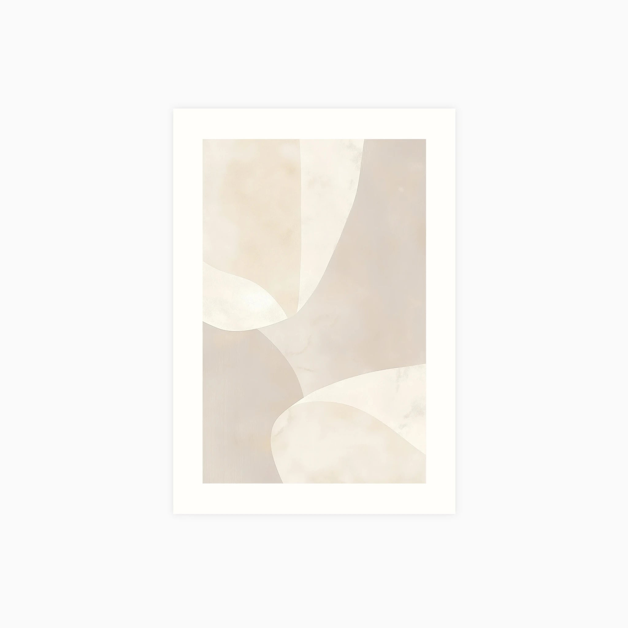 Ivory Flow Poster