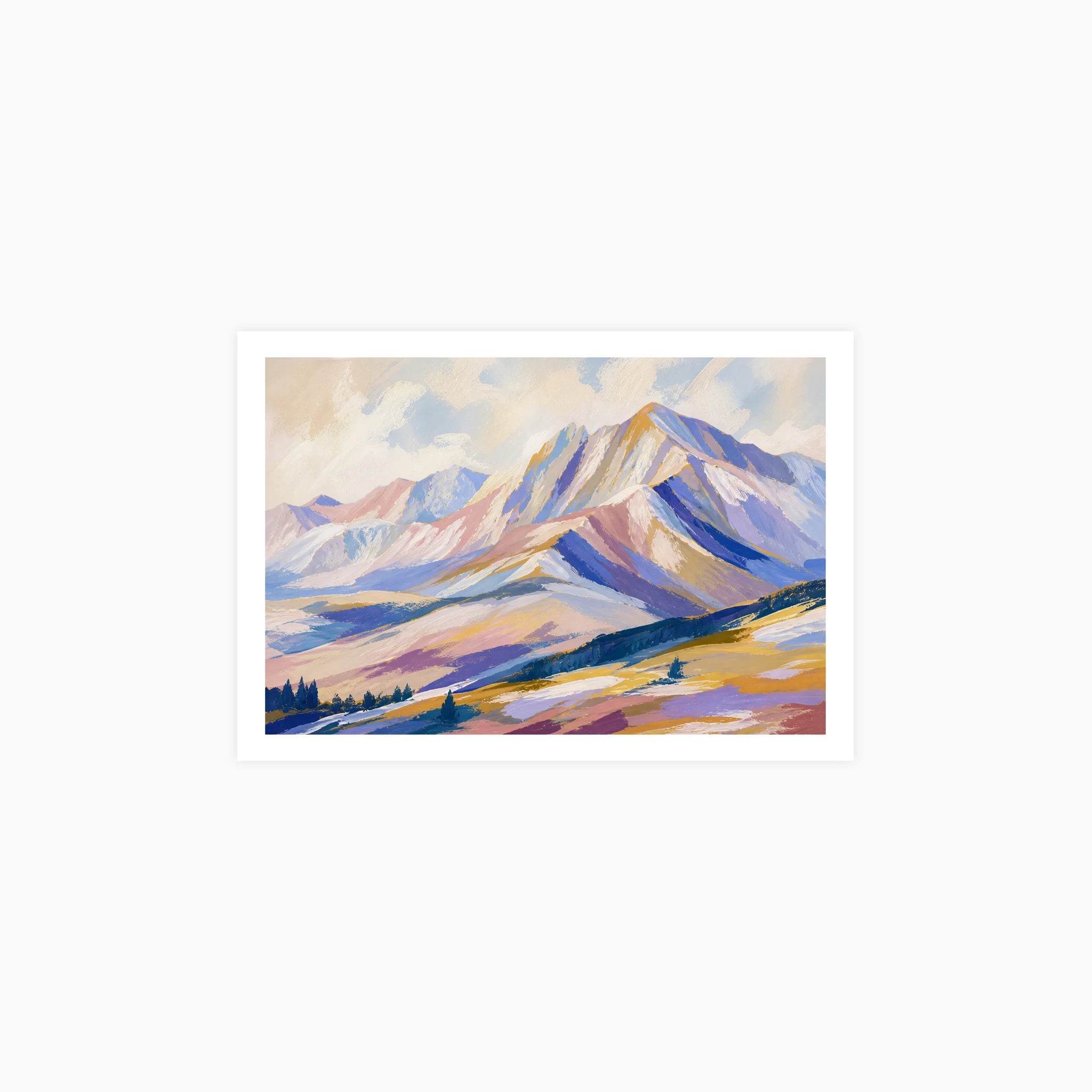 Alpine Light Poster