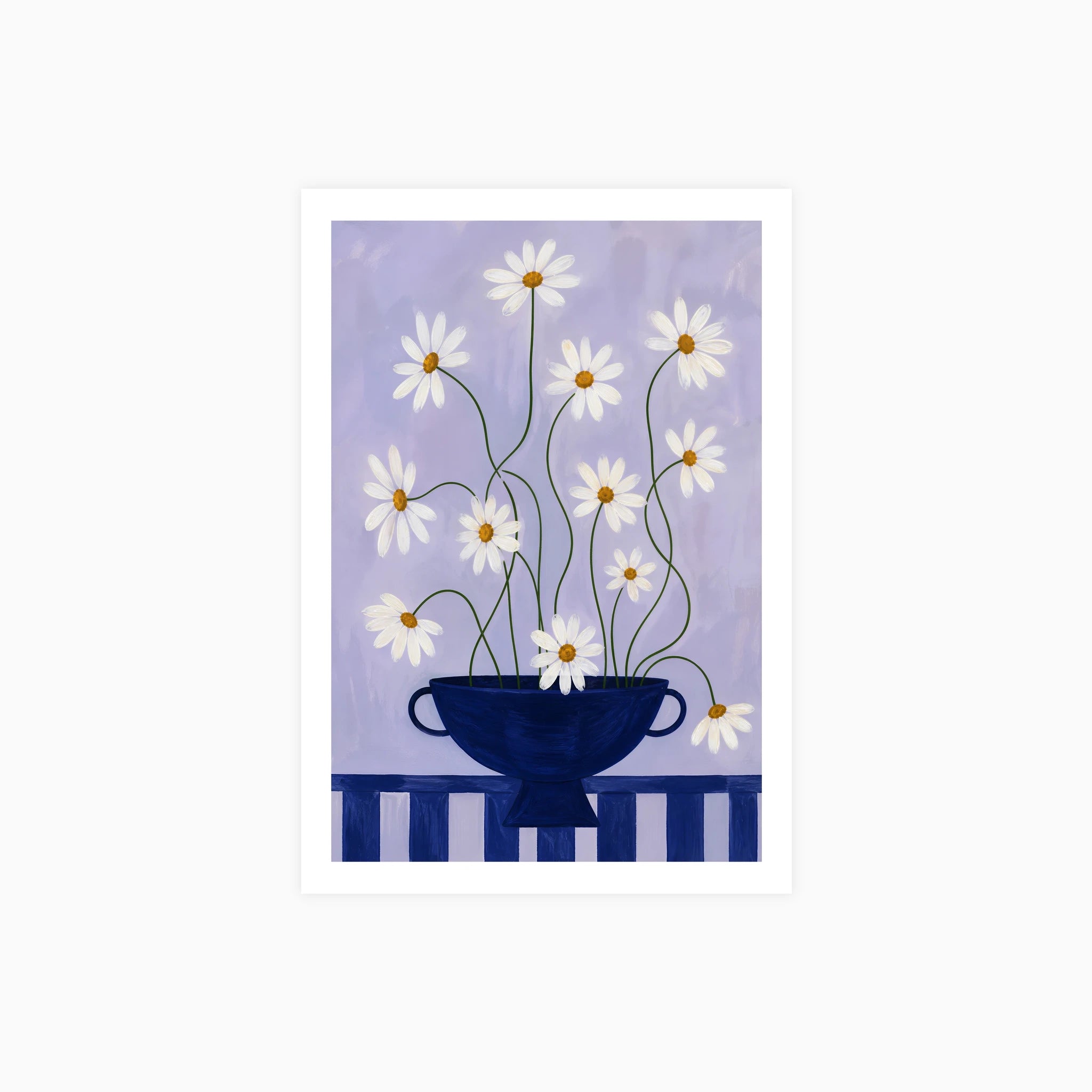 Daisy Vase Poster