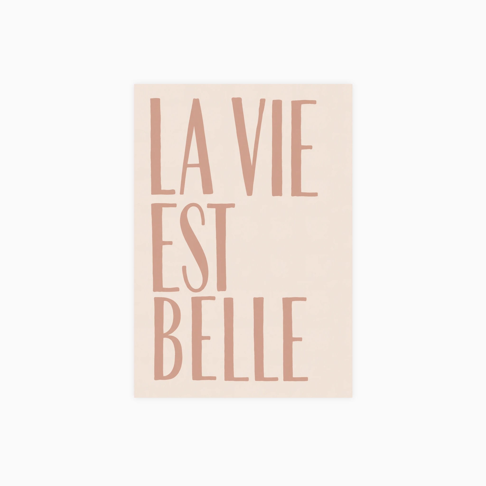 La Vie Est Belle Poster