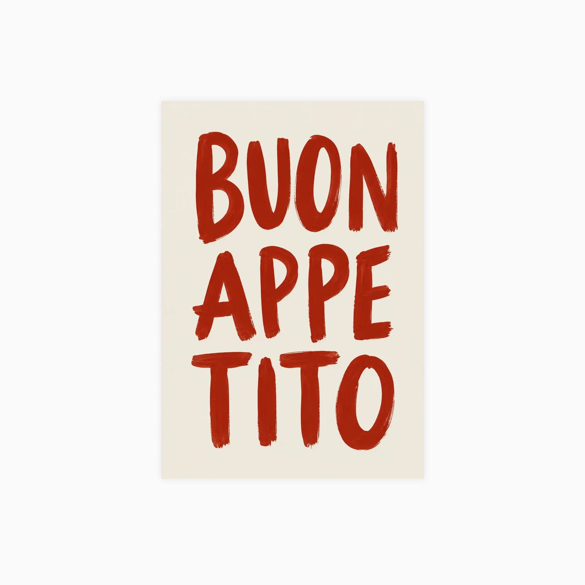 Buon Appetito Poster